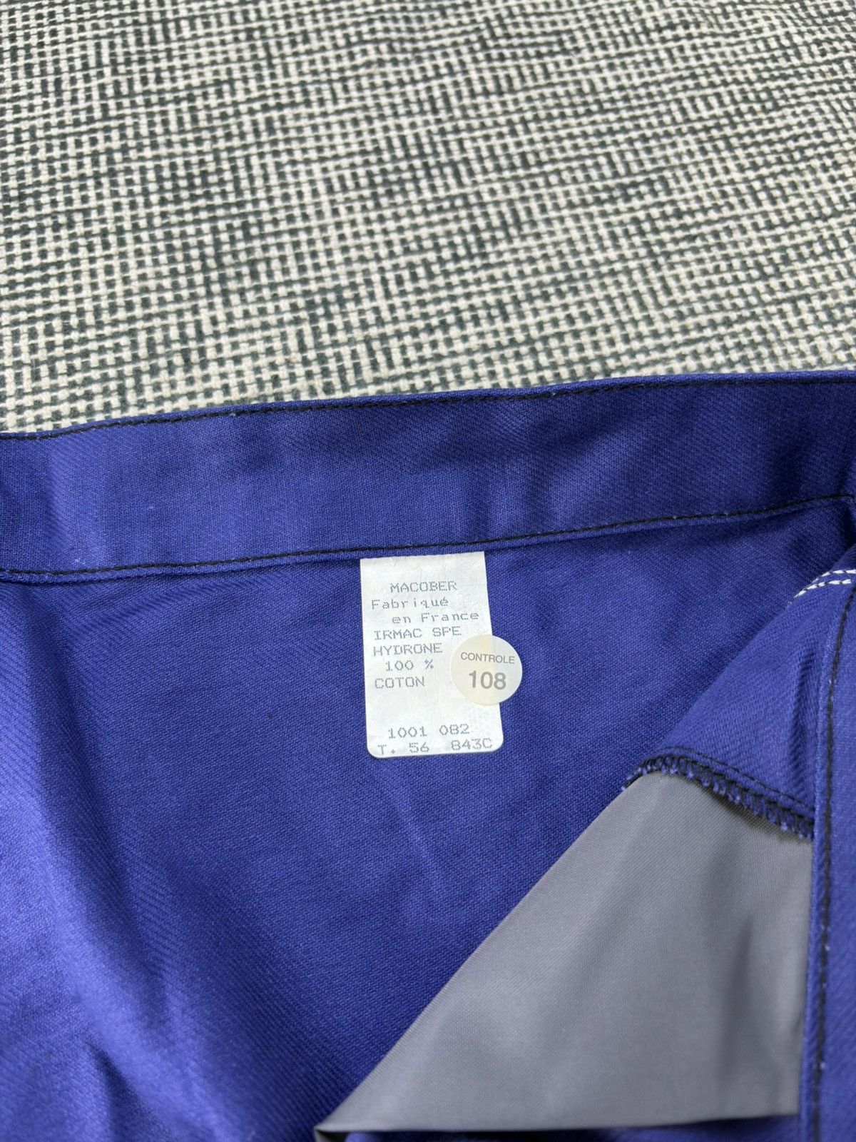 Le Laboureur 60s Macober french chore pants utility trousers vintage Size US 42 / EU 58 - 4 Thumbnail
