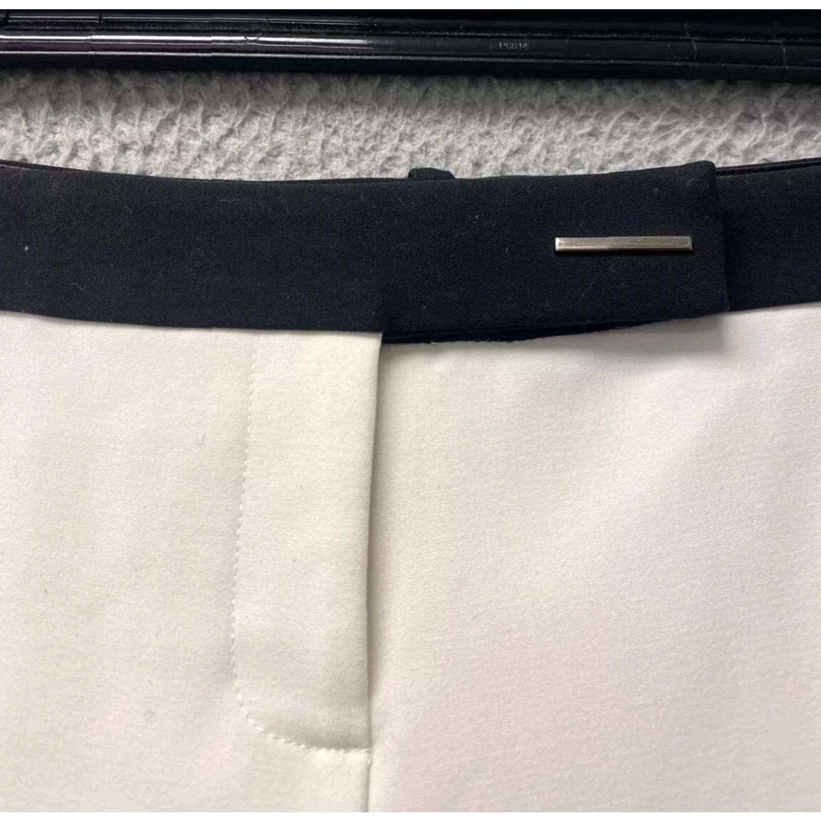 Vintage Scandal Pants Womens Size 2 Tan Crop Slim Leg Trouser Flat Front/ 113-10 Size 30" / US 8 / IT 44 - 2 Thumbnail