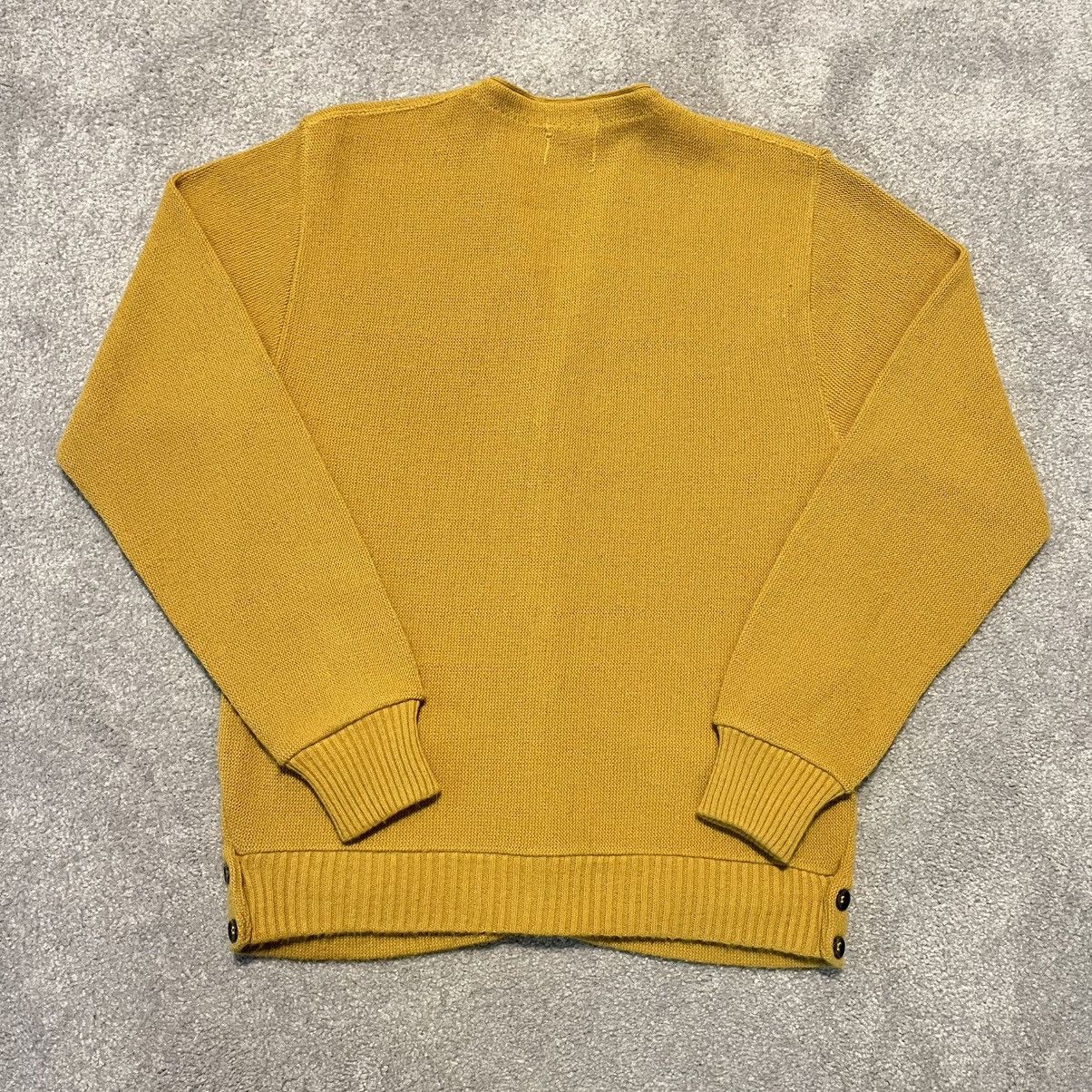 Vintage Vintage 1960s Virgin Orlon Acrylic Mustard Yellow Cardigan Size US M / EU 48-50 / 2 - 5 Thumbnail