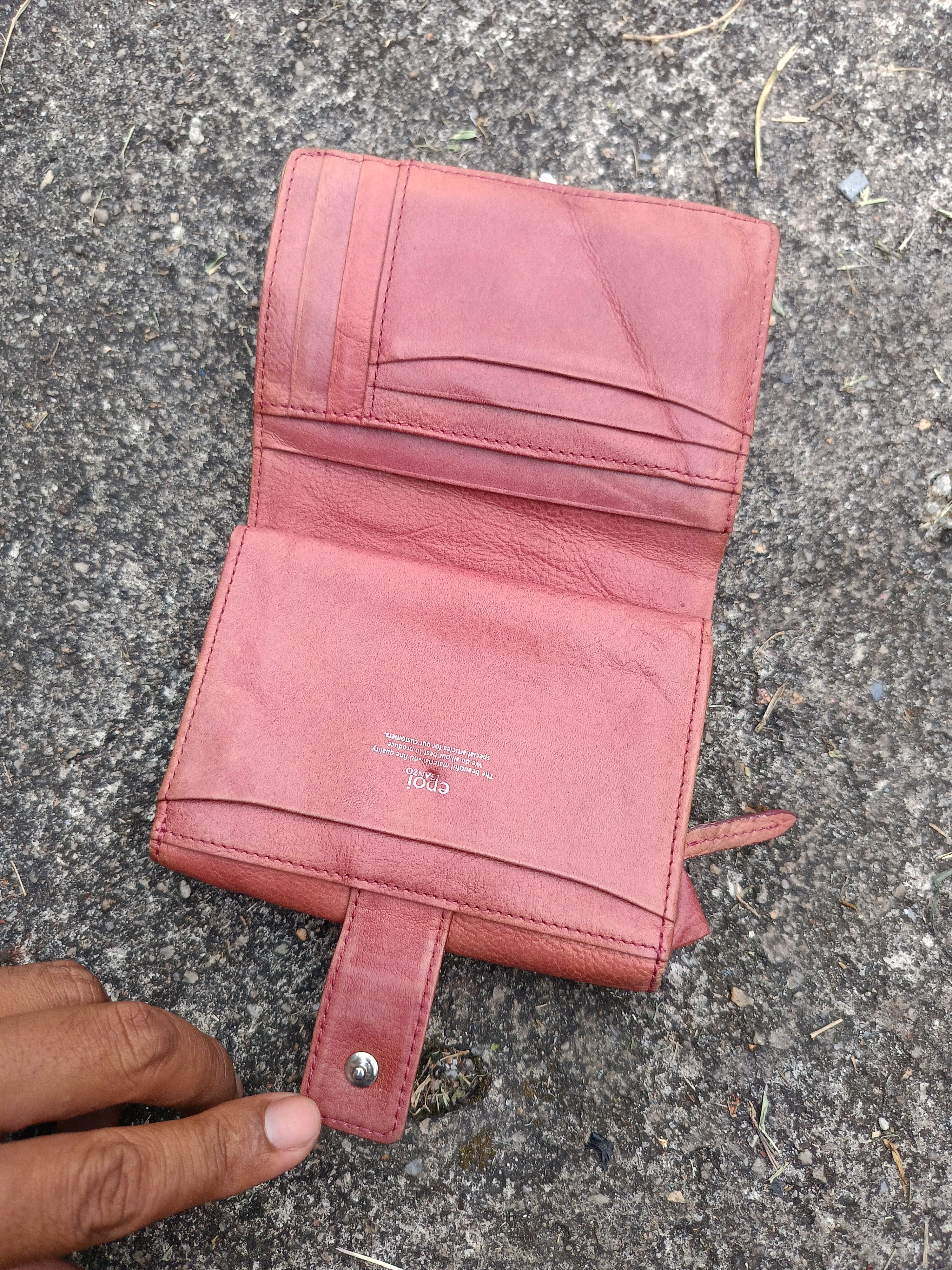 Japanese Brand EPOI GANZO VINTAGE TRI-FOLD WALLET SOFT LEATHER Size ONE SIZE - 8 Thumbnail