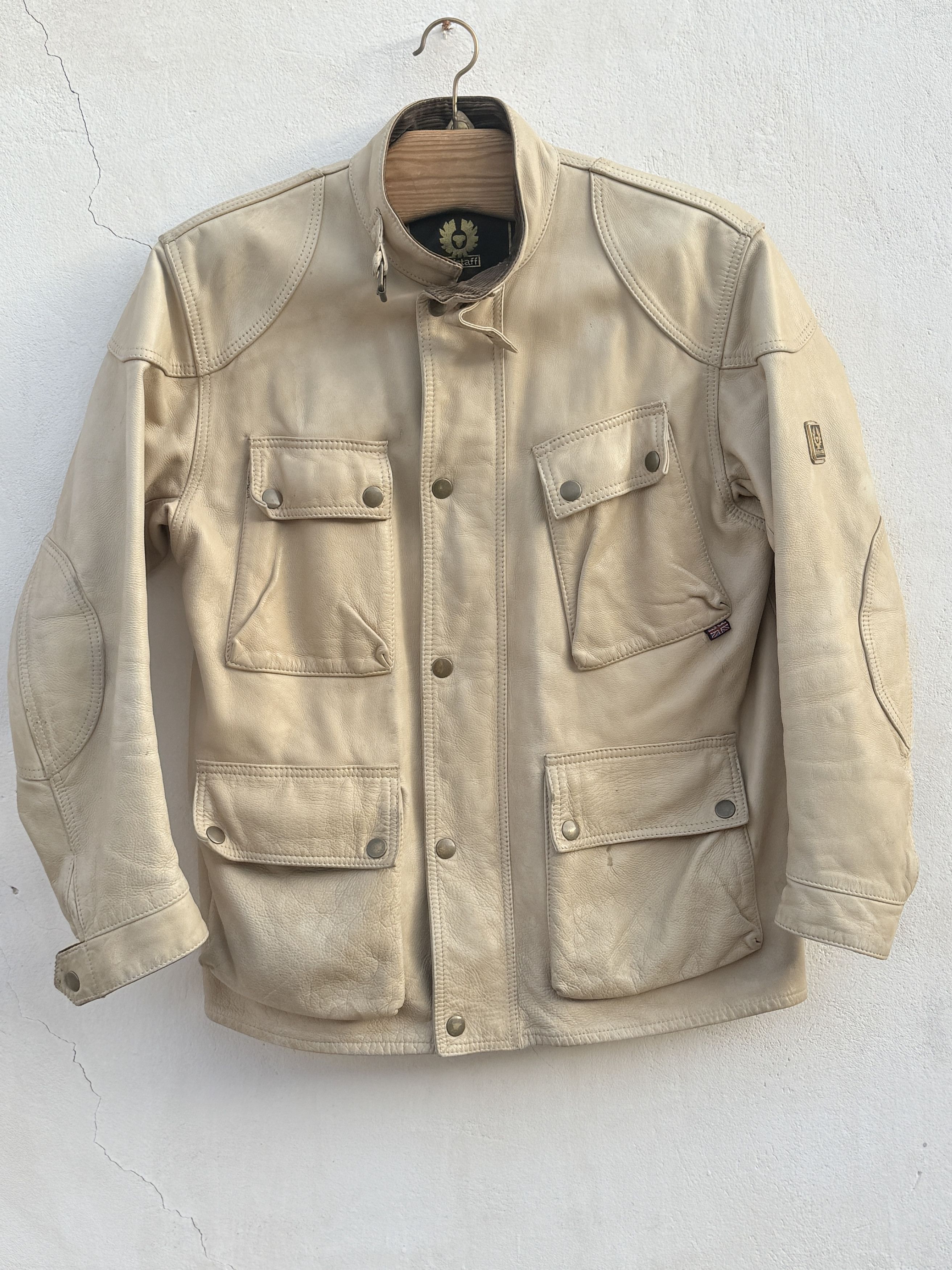 Belstaff 🚦Belstaff panther leather biker jacket size L 52it Size US L / EU 52-54 / 3 - 1 Thumbnail
