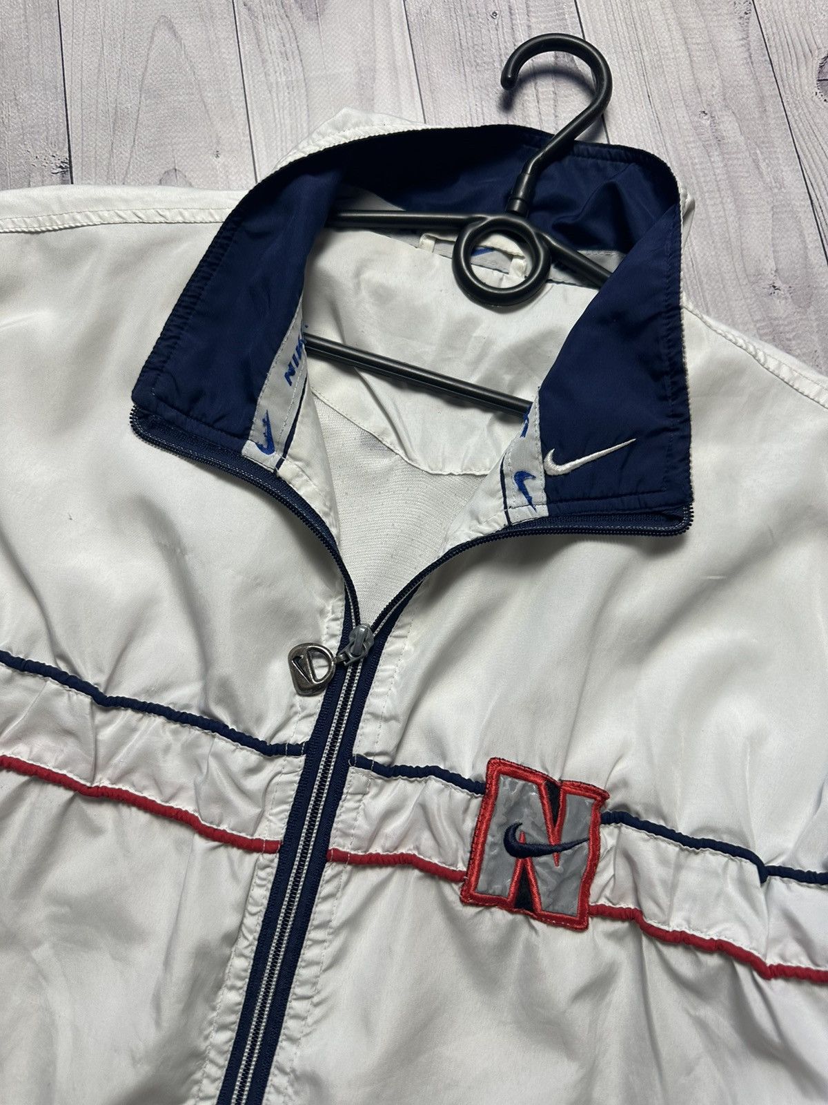 Nike × Vintage Vintage Nike track jacket logo size M rare Size US M / EU 48-50 / 2 - 4 Thumbnail