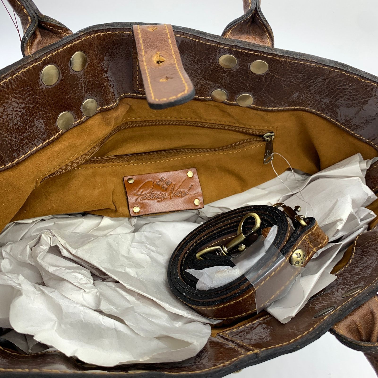 Other Patricia Nash Leather Handbags Analia Top Handle Size ONE SIZE - 3 Thumbnail