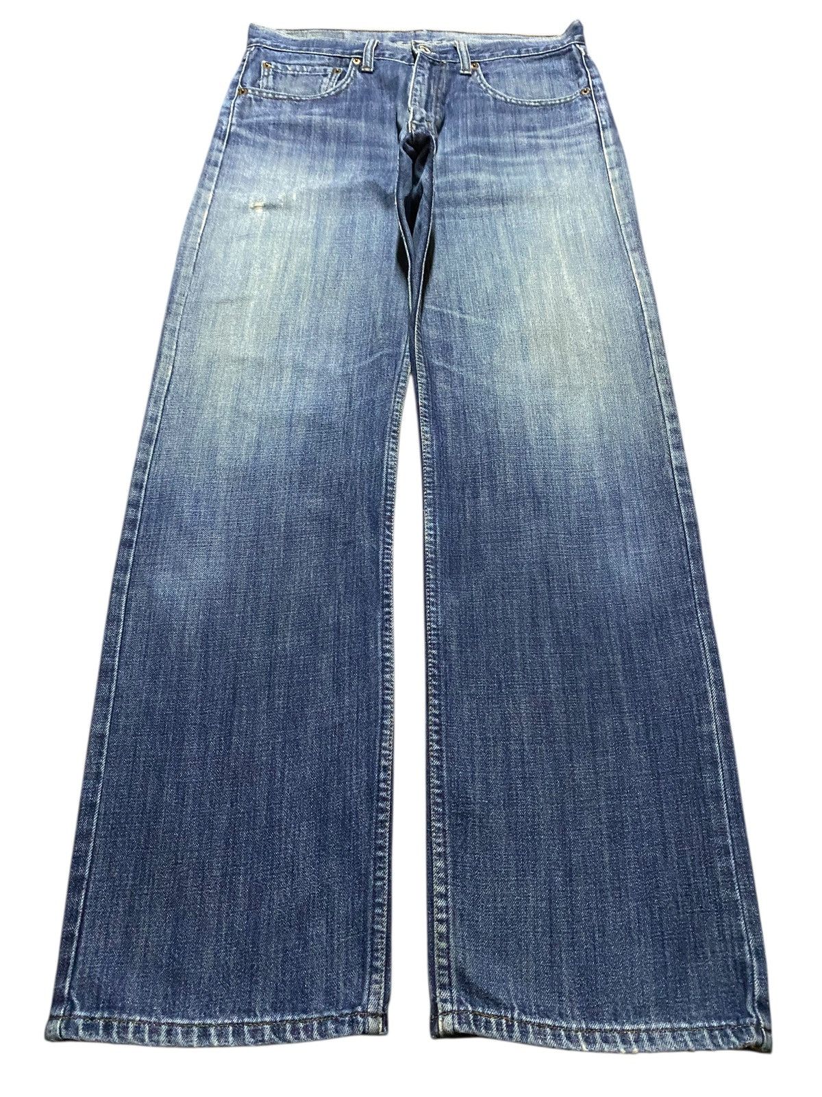 Vintage Levis 534 Blue Wash Distressed Enough Baggy Jeans