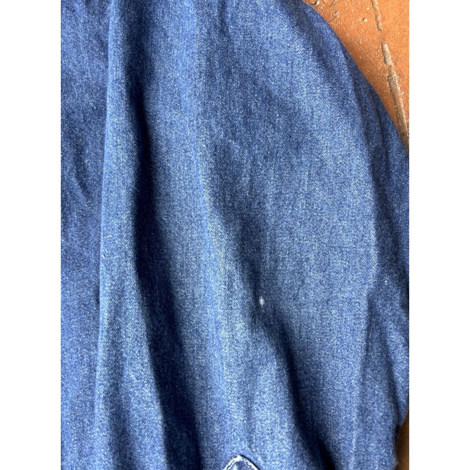 Faded Glory VINTAGE Faded Glory Button Denim Jean Shirt Mens L Blue 90s Pockets Shirt Regular Mens Size US L / EU 52-54 / 3 - 5 Thumbnail