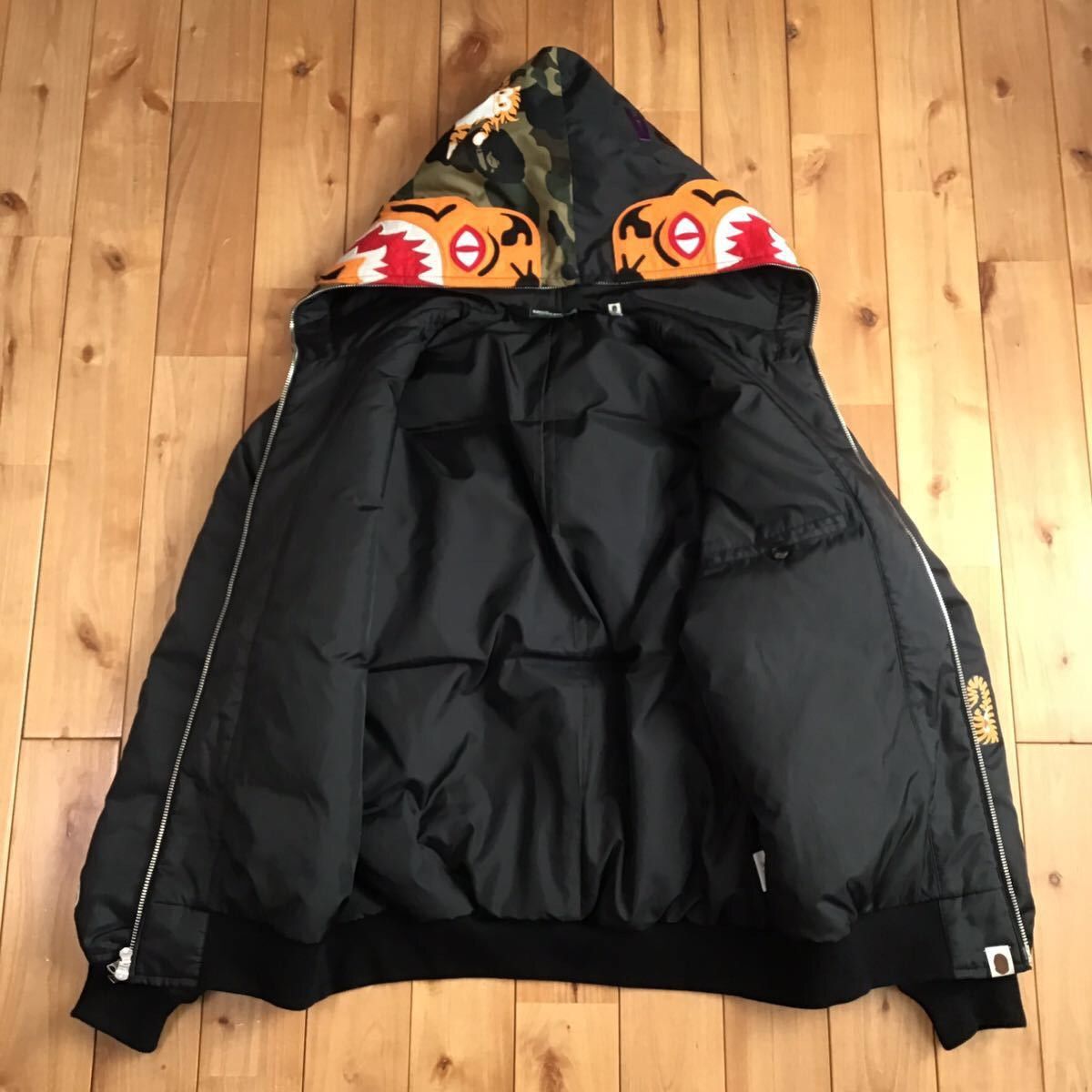 Bape BAPE Tiger full zip hoodie Down jacket a bathing ape Size US S / EU 44-46 / 1 - 7 Thumbnail