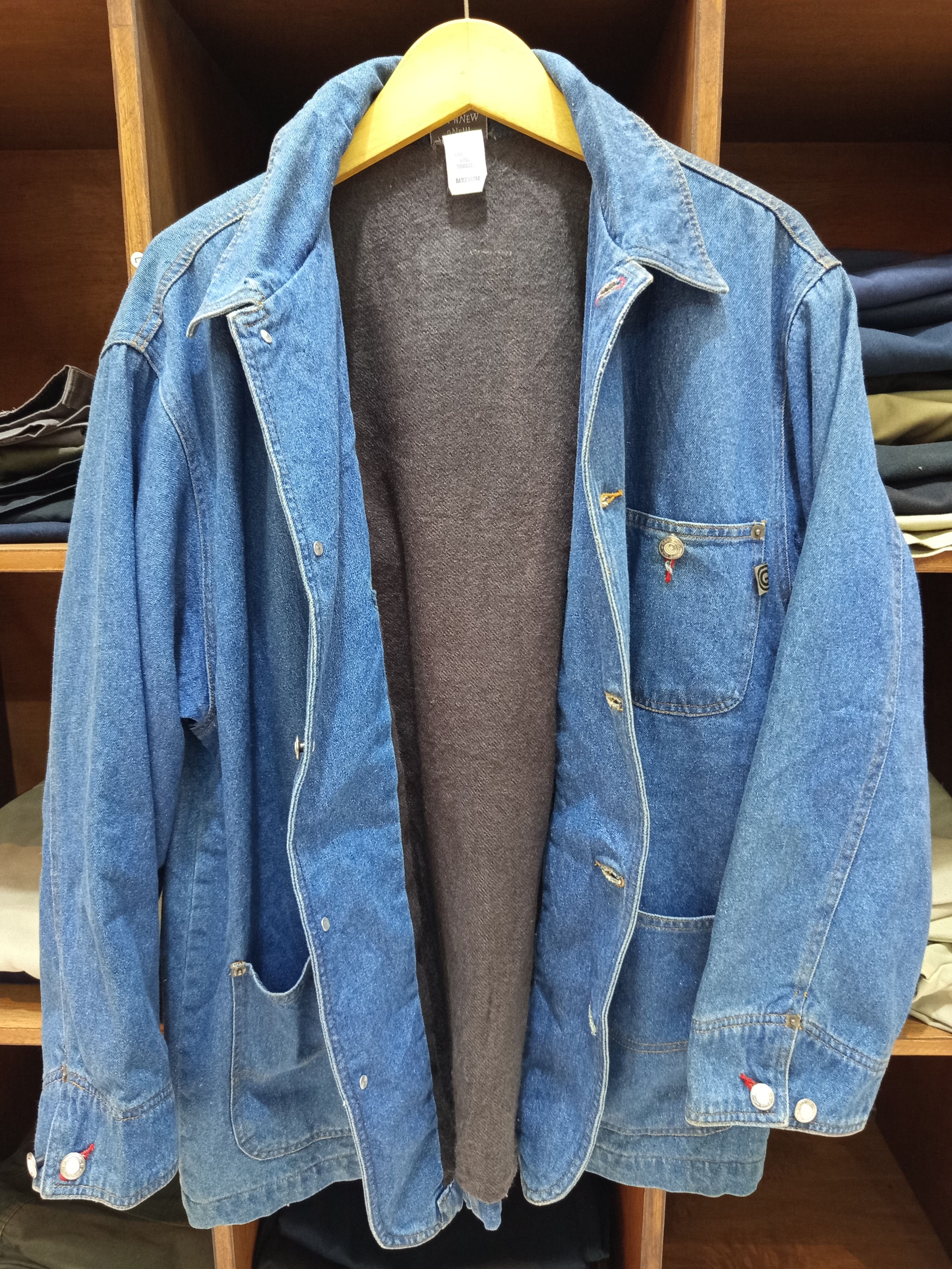 Vintage Y2K Grind Inc Denim Work Jacket Size US M / EU 48-50 / 2 - 2 Thumbnail
