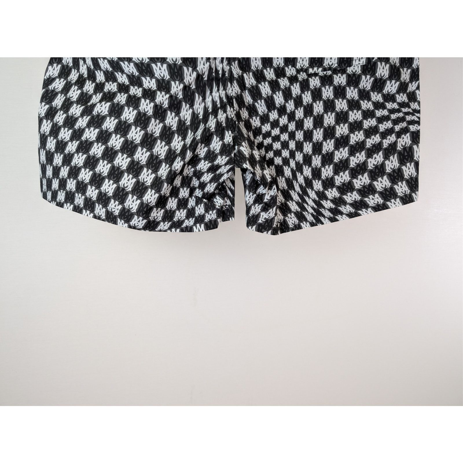 Amiri o1rshd1 Wavy MA Swim Trunk Shorts in Black XL Size US 36 / EU 52 - 13 Thumbnail