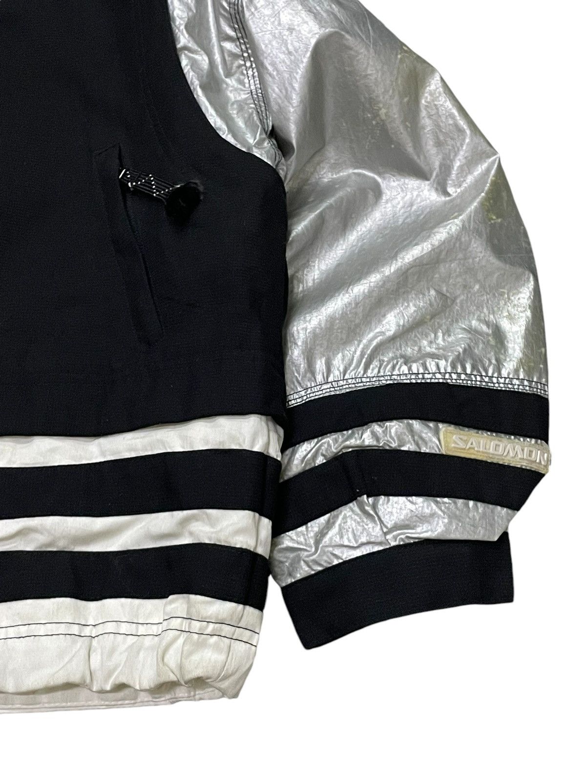 Salomon Vintage Salomon Astro Reflective Silver Coated Boxy Jacket Size US M / EU 48-50 / 2 - 6 Thumbnail