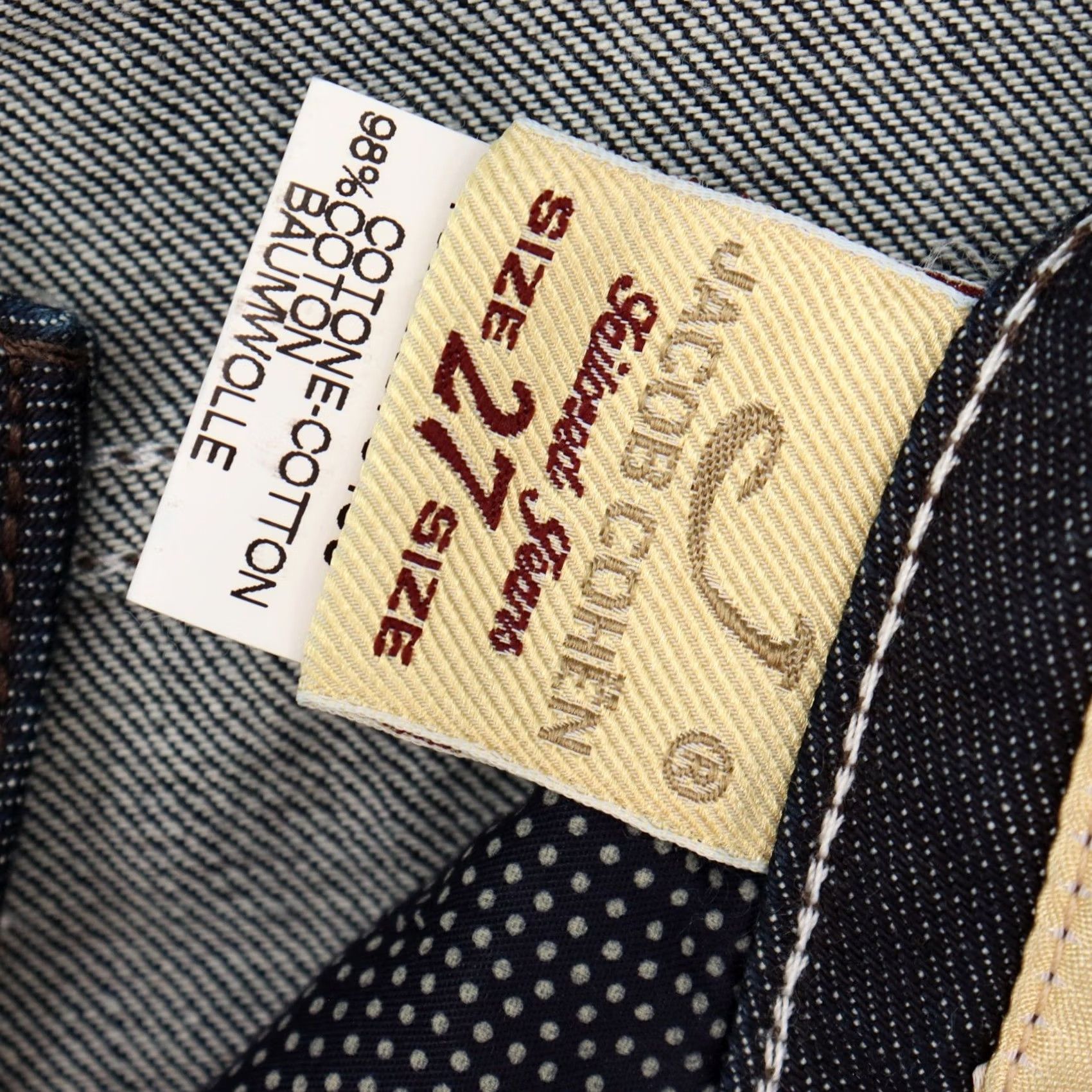 Jacob Cohen Jacob Cohen Tailored Jeans Size 27 Dark Wash Blue Denim Ladies Slim Low Rise Straight 26in Inseam Button Logo Pockets Luxury Rare Find Size 27" / US 4 / IT 40 - 5 Thumbnail