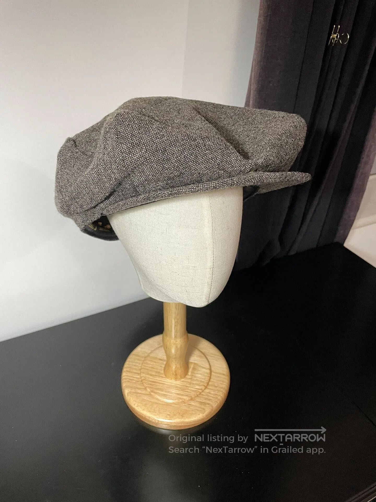 Orgueil Orgueil Gray Wool Vintage Newsboy Cap. Size ONE SIZE - 1 Thumbnail
