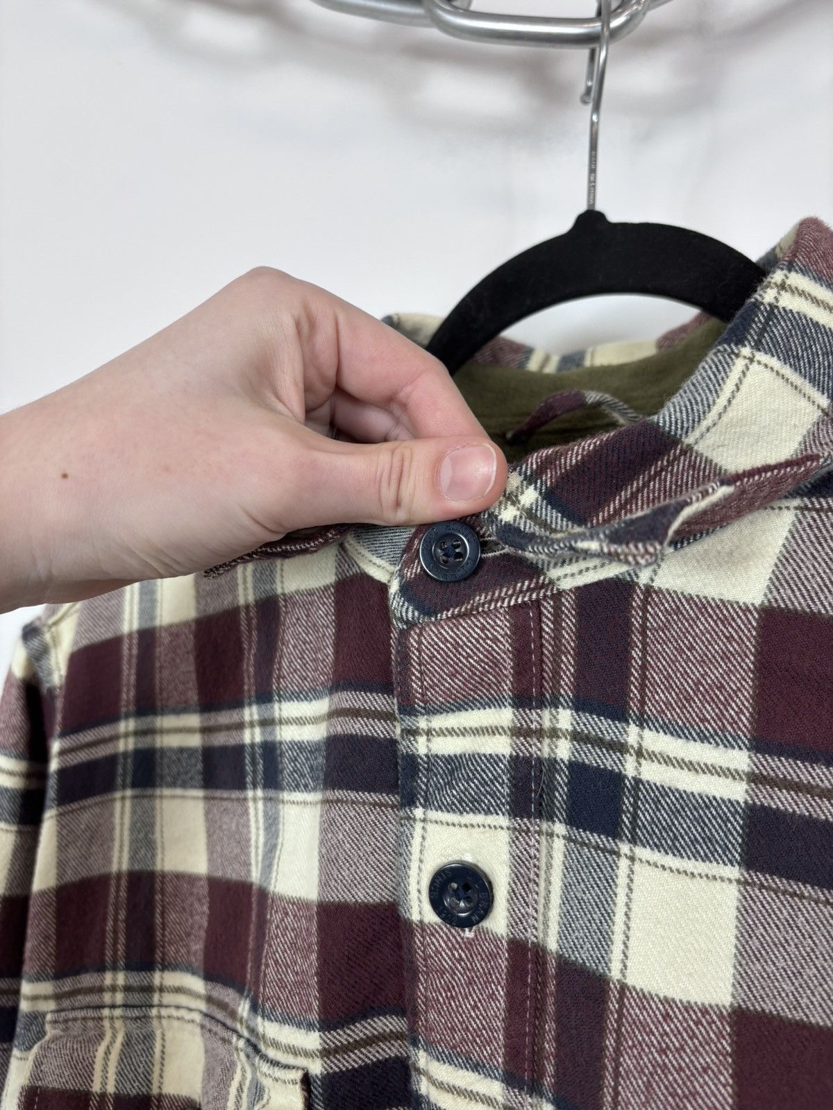L.L. Bean L.L. Bean Vintage Plaid Check Fleece Lined Flannel Shirt Size US M / EU 48-50 / 2 - 7 Thumbnail