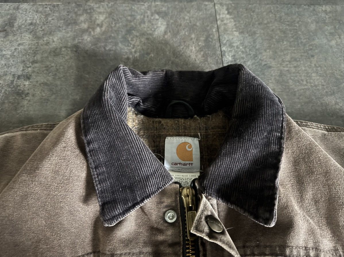 Carhartt Tall Medium Carhartt Brown Duck Canvas Jacket C52 CHT Trench Size US M / EU 48-50 / 2 - 2 Thumbnail