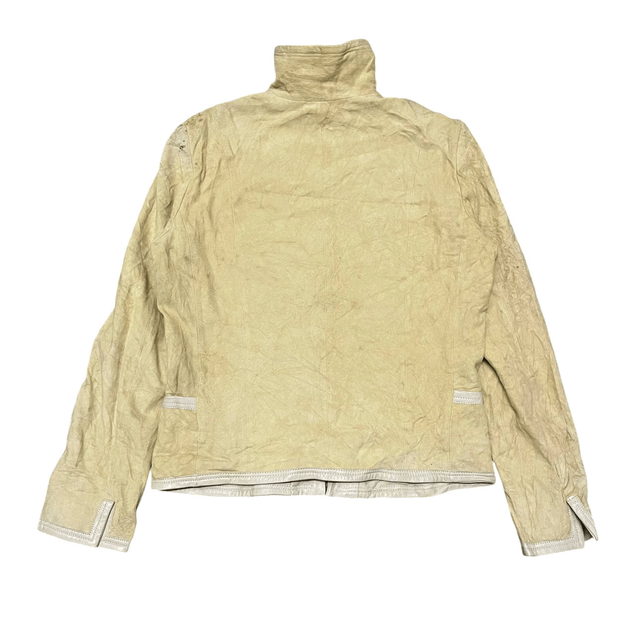 Balmain Vintage Balmain Paris Goat Suede Leather Jacket Size S / US 4 / IT 40 - 16 Thumbnail