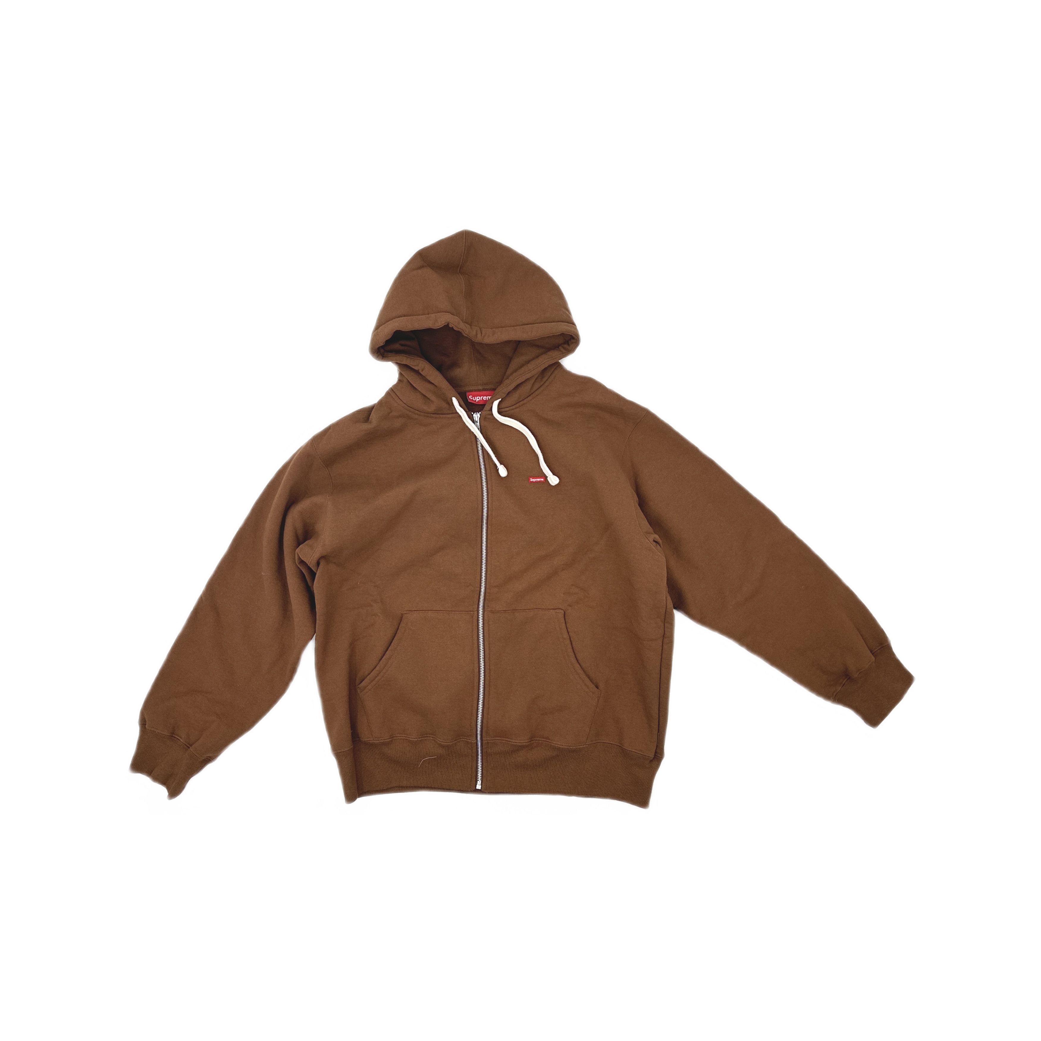 Supreme Supreme Big Logo Zip Up Hooded Sweatshirt Camo (Size Small