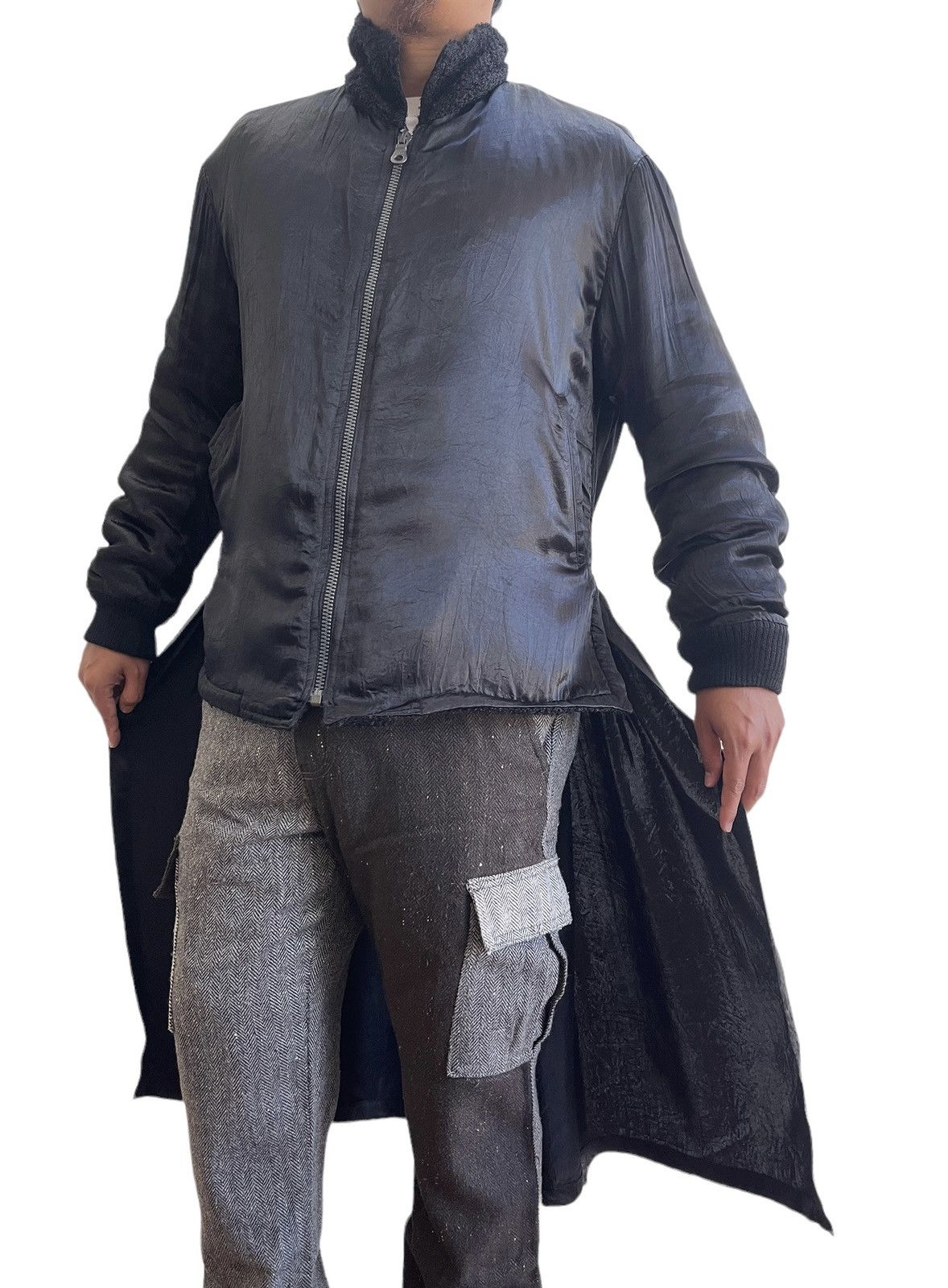 Yohji Yamamoto Archival Clothing 1995 AW Avantgarde Jacket Size US S / EU 44-46 / 1 - 4 Thumbnail