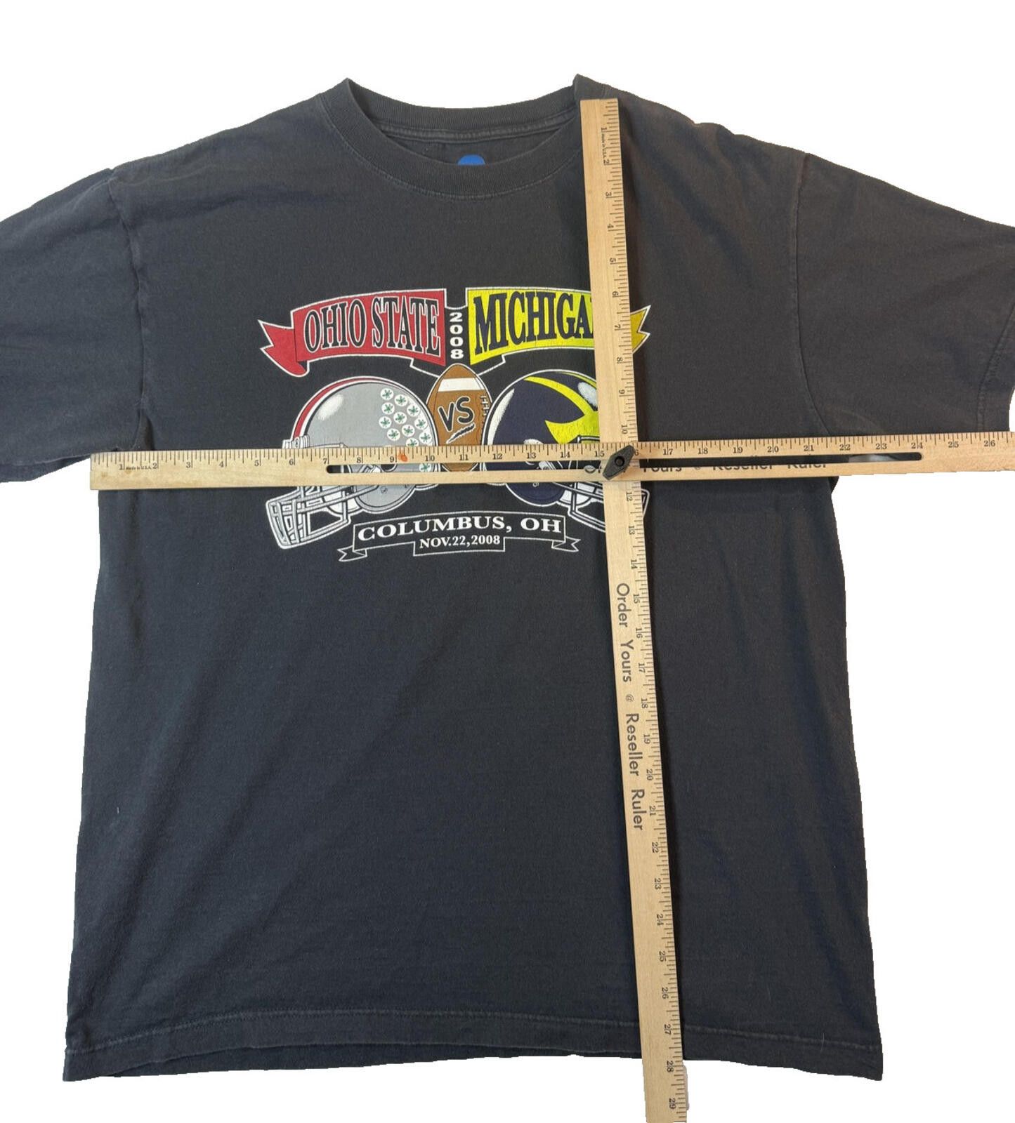 NCAA Ohio State Vs Michigan NCAA Shirt Mens L 2008 Ohio Buckeyes Size US L / EU 52-54 / 3 - 4 Thumbnail