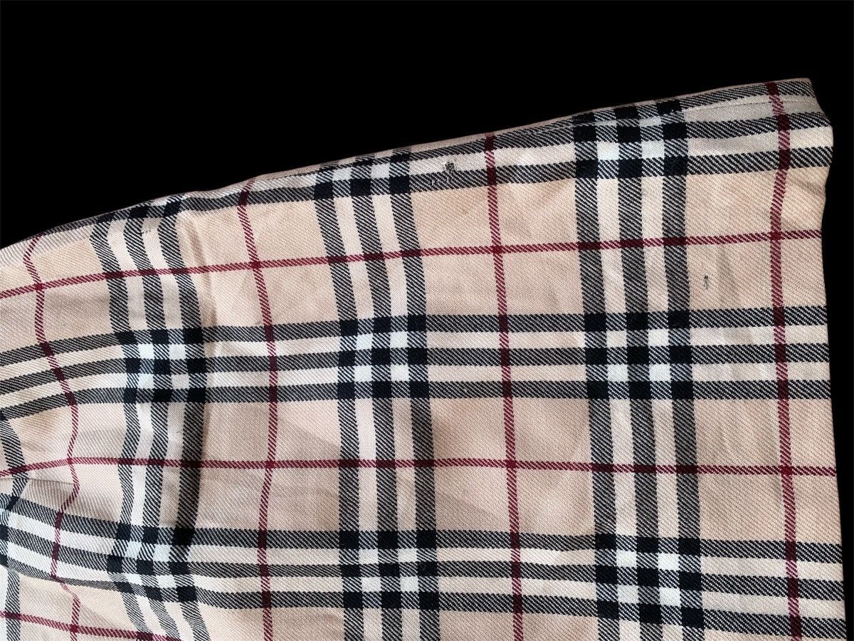 Burberry Vintage Burberry Nova Check Mini Skirt Classic Beige Plaid Size 36" / US 14 / IT 50 - 4 Thumbnail