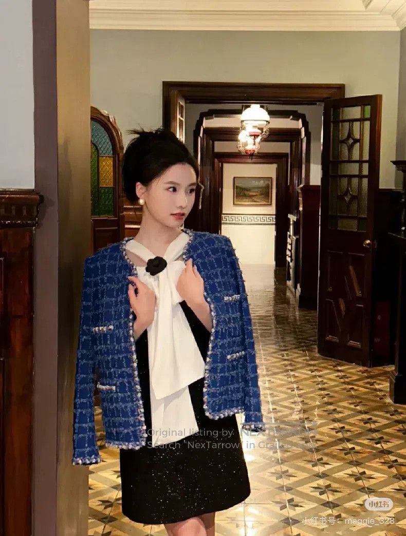 Chanel Chanel 23c tweed coat Size S / US 4 / IT 40 - 2 Thumbnail