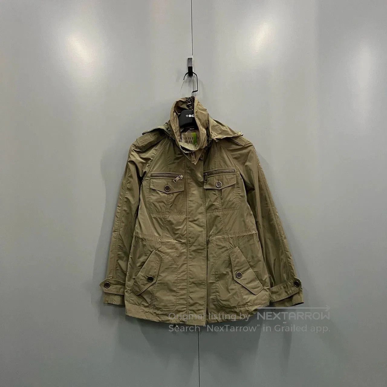 Burberry Burberry Solid Color Hooded Trench Coat. Size US XS / EU 42 / 0 - 1 Thumbnail