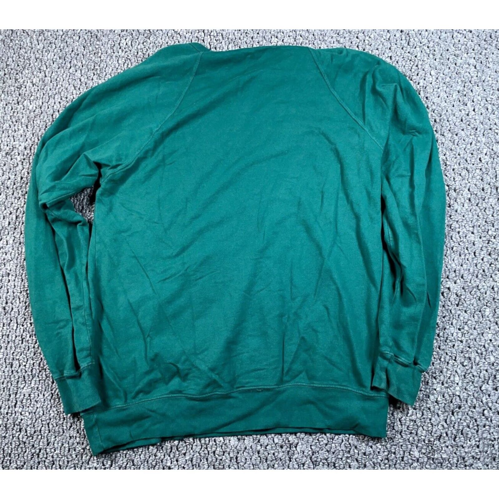 Vintage Peloton Lightweight Embroidered Sweatshirt Women Large Green Crewneck USA Made Size L / US 10 / IT 46 - 2 Thumbnail