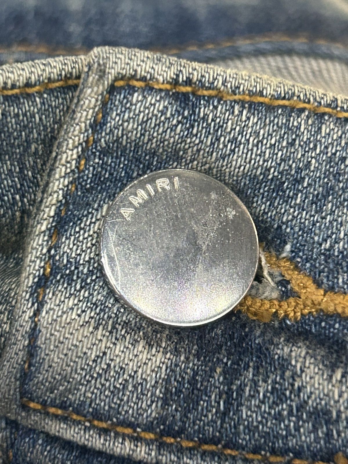 Amiri Amiri MX1 Bandana Patch Jeans Size US 34 / EU 50 - 7 Thumbnail