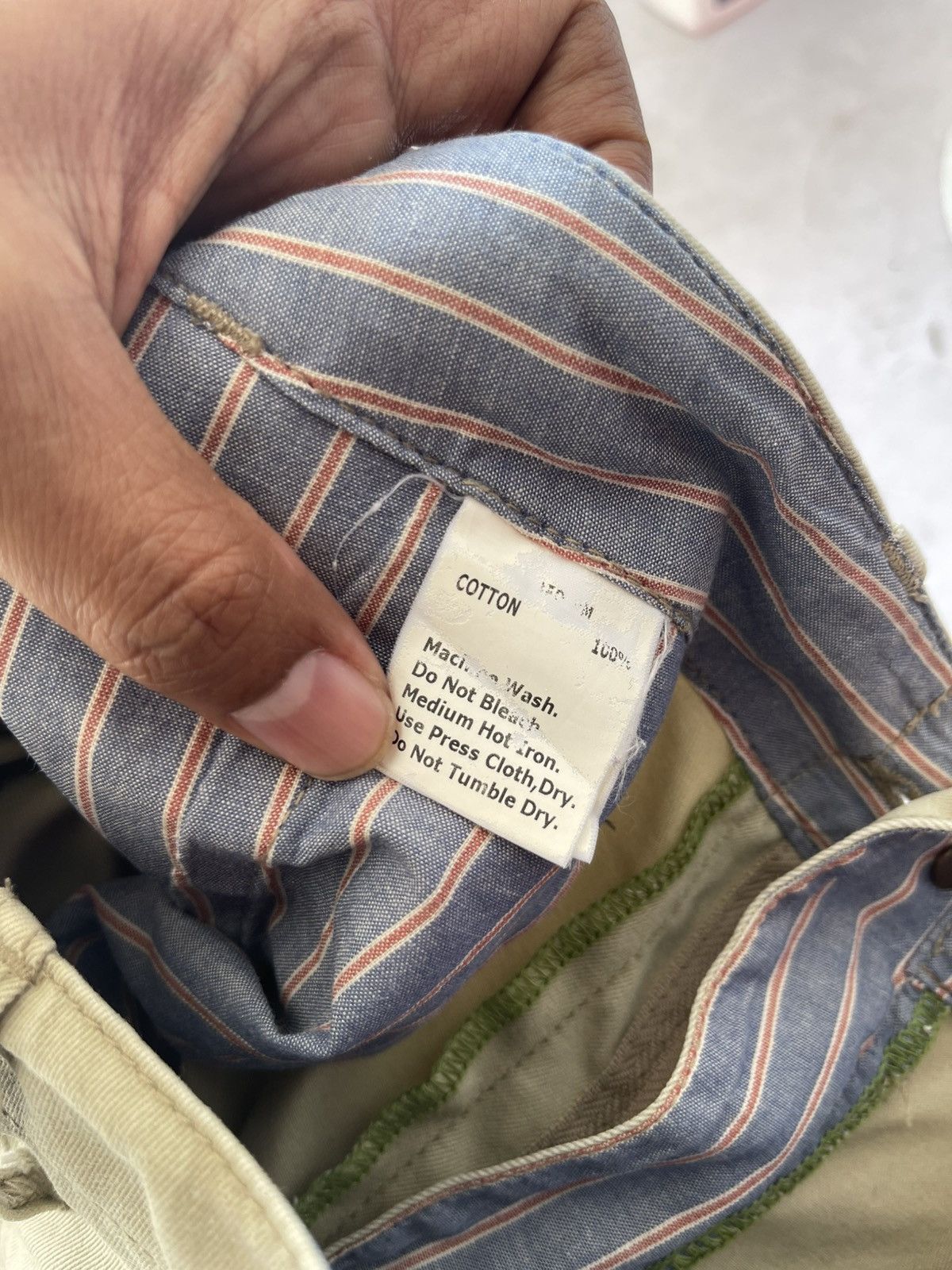Japanese Brand Vintage Naked Sun Flare Chino Pants Size US 30 / EU 46 - 7 Thumbnail