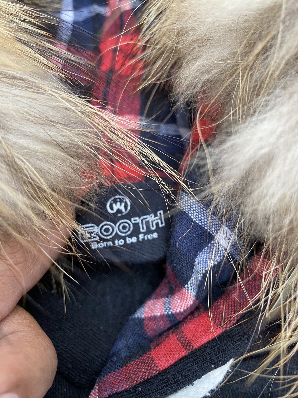 Hysteric Glamour × If Six Was Nine × Le Grande Bleu (L.G.B.) Japanese Booth Fur Hoodie Poem Seditionaries Size US M / EU 48-50 / 2 - 5 Thumbnail