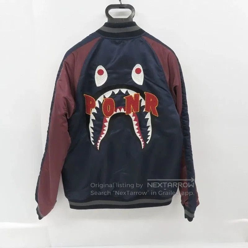 Bape BAPE Shark Souvenir Jacket 20AW. Size US M / EU 48-50 / 2 - 4 Thumbnail