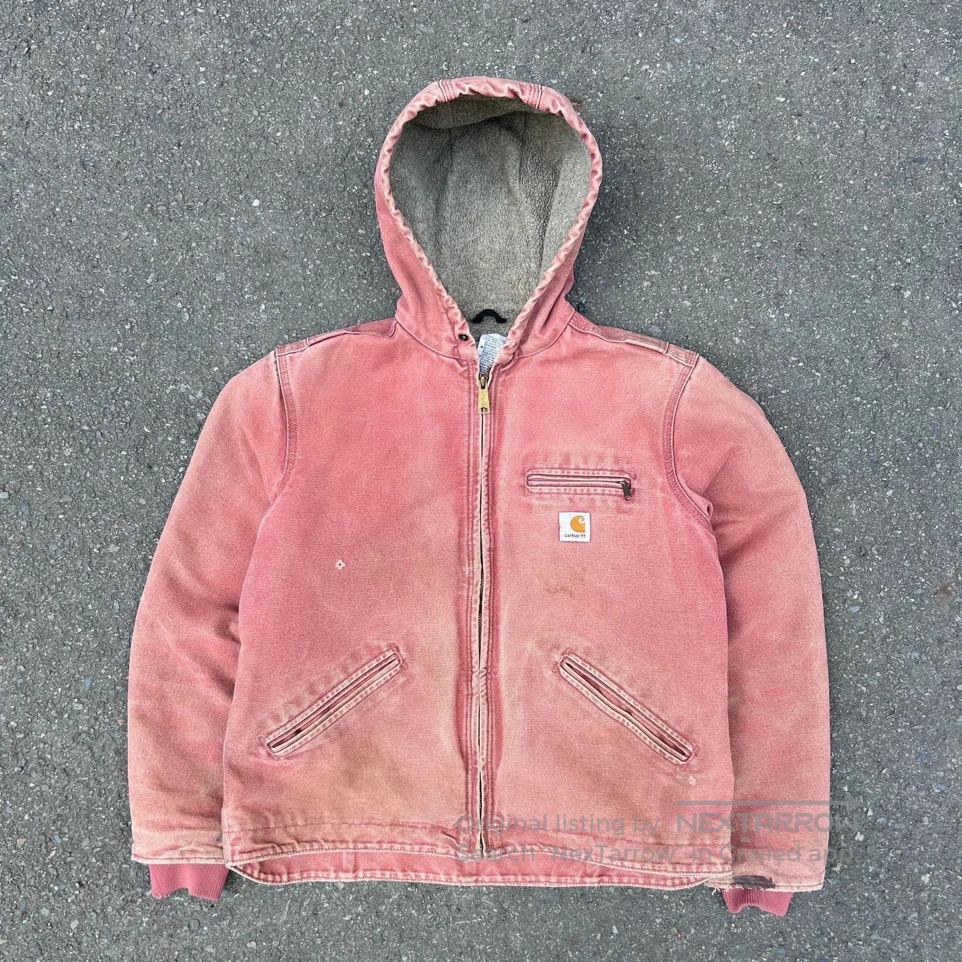 Vintage Vintage Carhartt WJ097 VRS Hoodie. Size US M / EU 48-50 / 2 - 1 Thumbnail