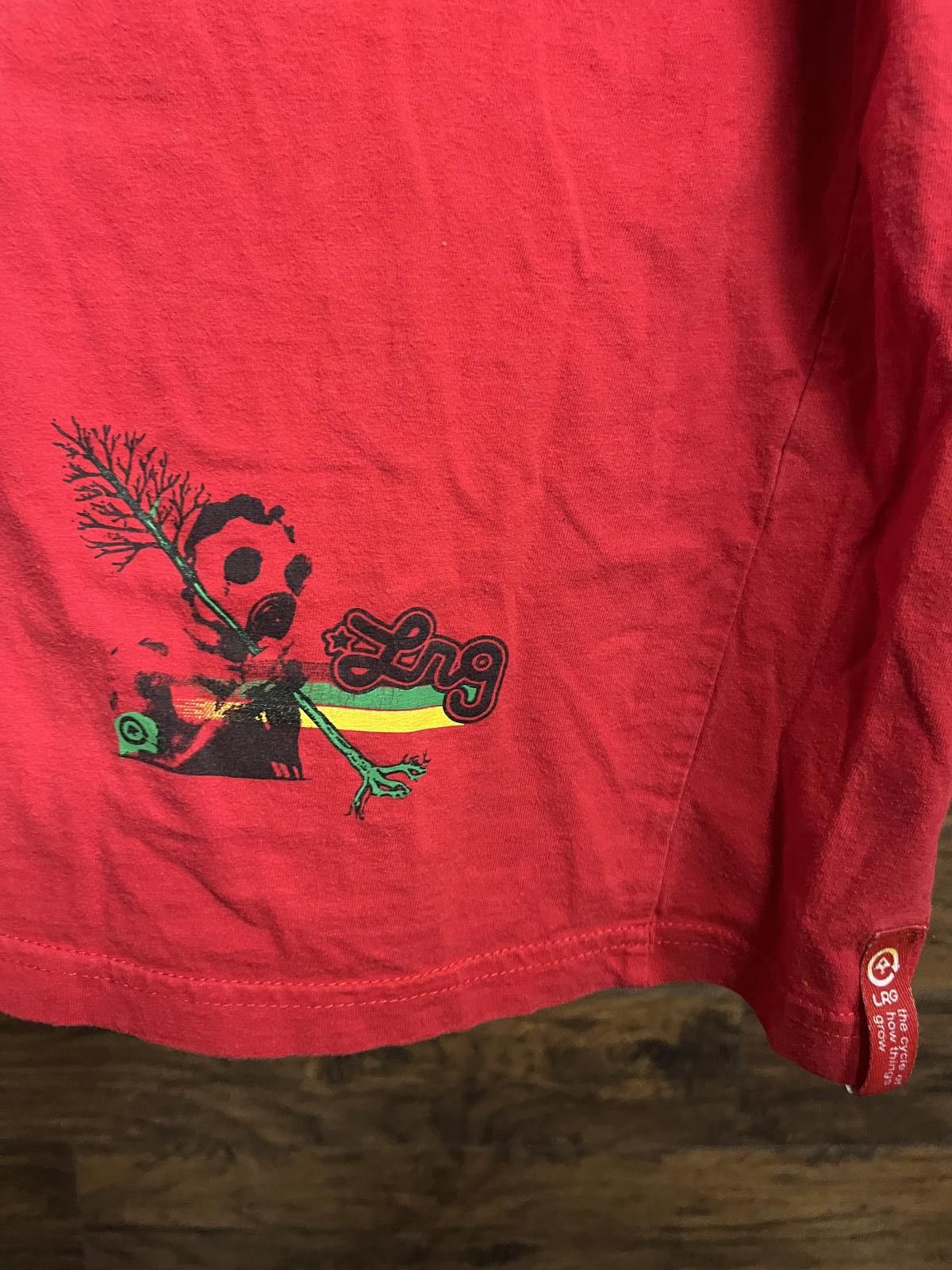 LRG LRG Gas Mask T-shirt Jamaica Flag - Time To Rock - L Size US L / EU 52-54 / 3 - 6 Thumbnail