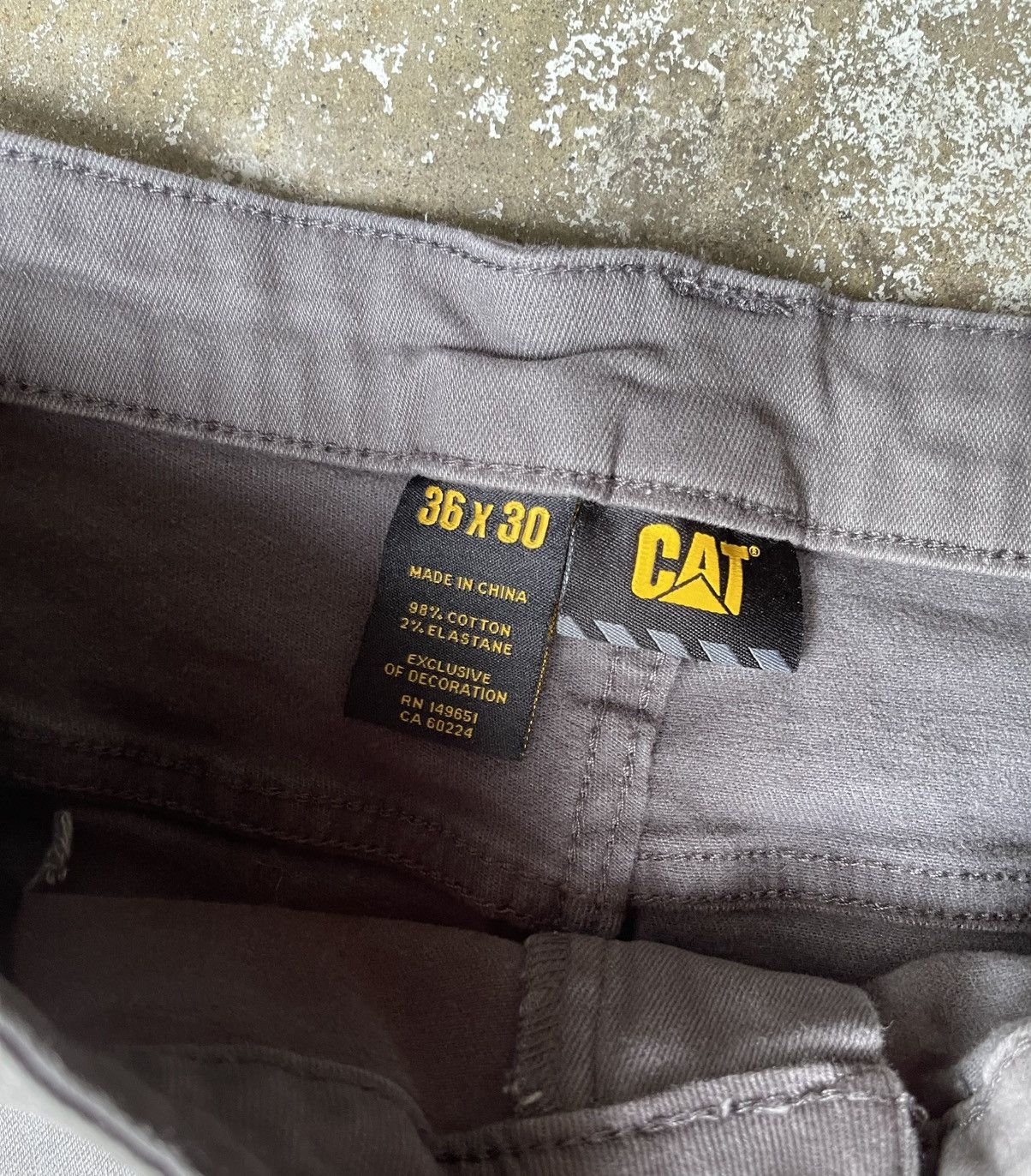 Other CAT Workwear Double Knee Pants Size US 36 / EU 52 - 2 Thumbnail