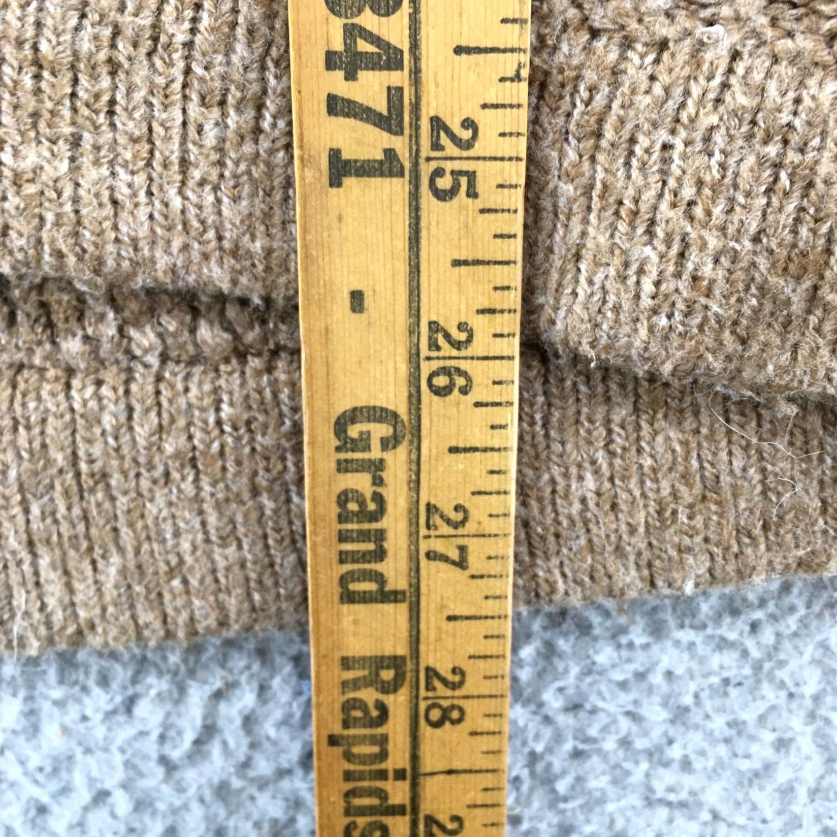 Abercrombie & Fitch Abercrombie & Fitch Pullover Sweater Womens S Brown Round Neck Long Sleeve Knit Size S / US 4 / IT 40 - 5 Thumbnail
