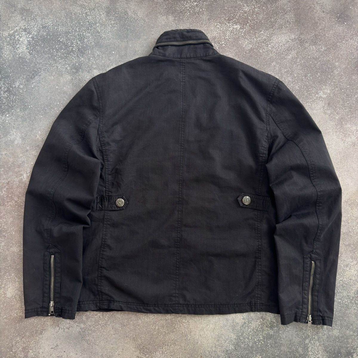 If Six Was Nine × Japanese Brand × Vintage River Island Vintage Gothic Avant Garde Zip Jacket Size US L / EU 52-54 / 3 - 15 Thumbnail