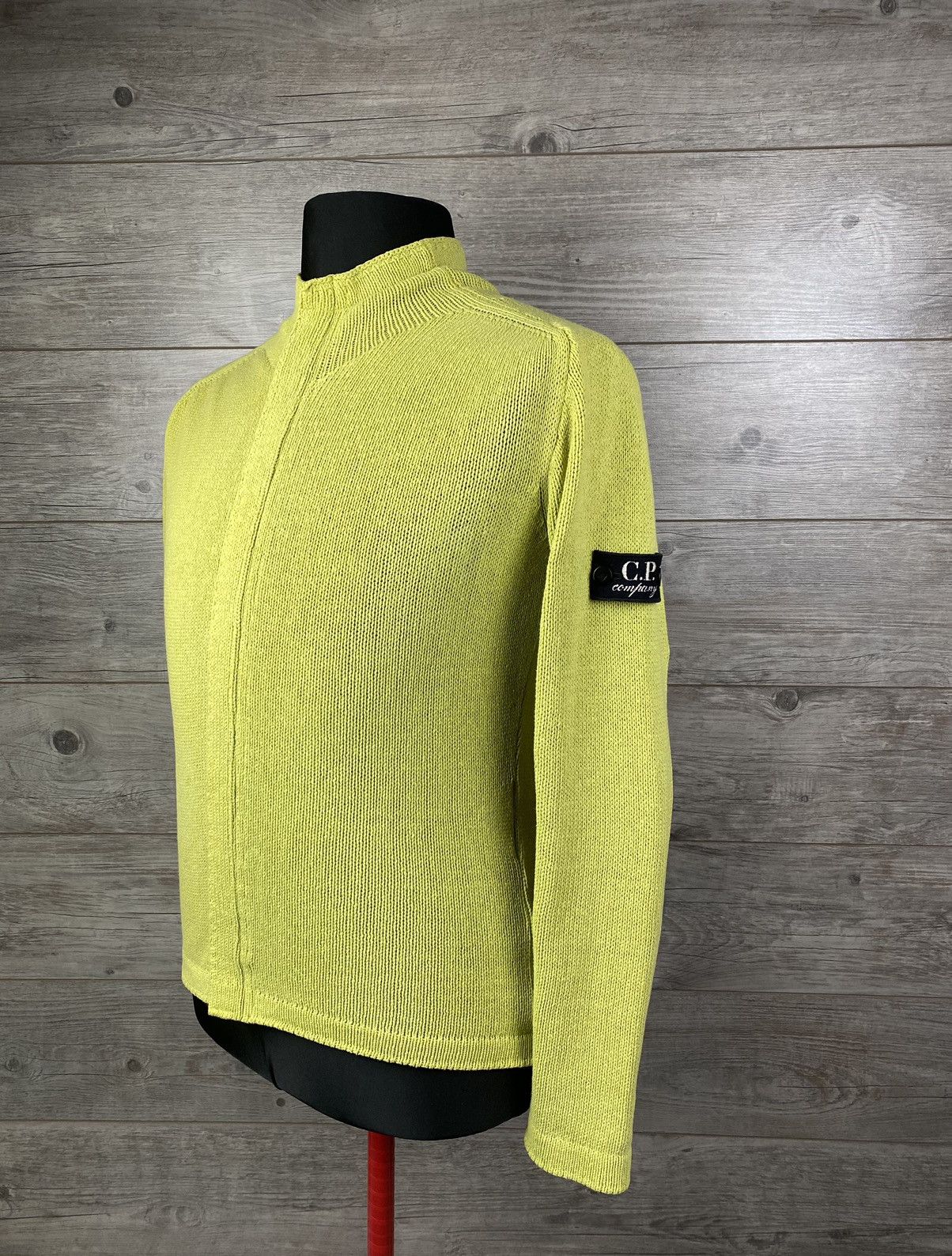 image of C P Company x Massimo Osti Zip Jacket With Patch Cp Company Massimo Osti Vintage Size S in Green
