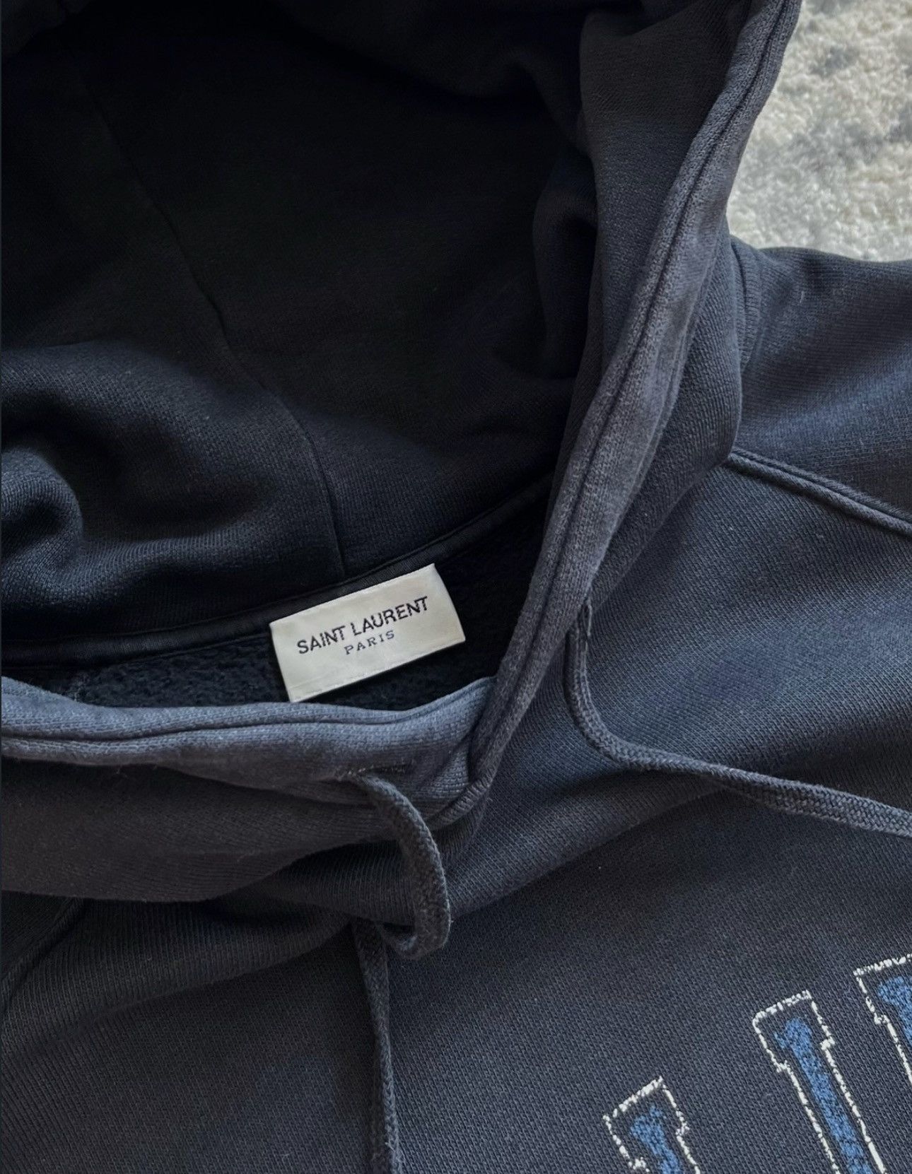 Saint Laurent Paris SLP Malibu hoodie Size US S / EU 44-46 / 1 - 5 Thumbnail
