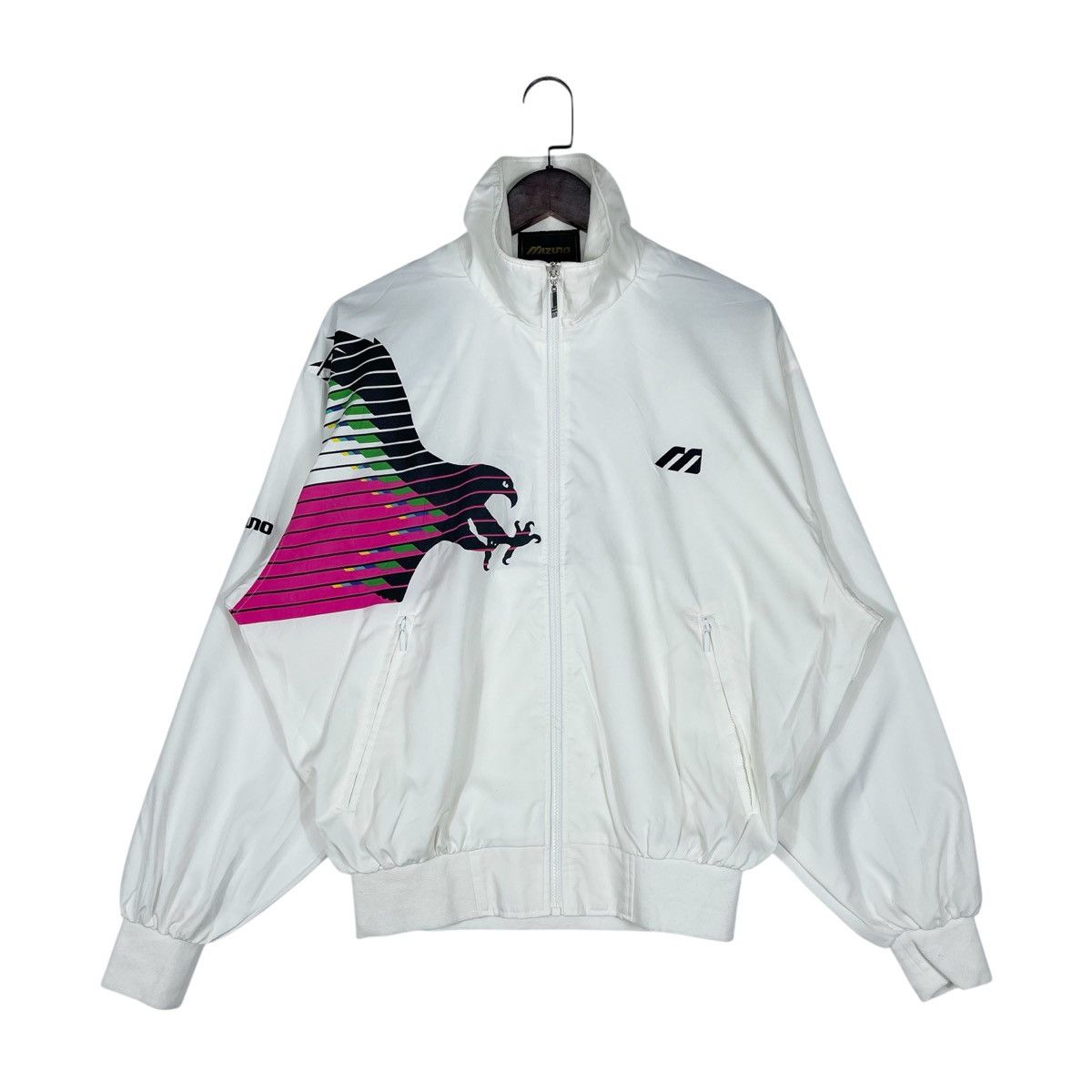 Mizuno RARE Vintage 90s Mizuno Ivan Lendl Tennis Jacket Size US L / EU 52-54 / 3 - 1 Thumbnail
