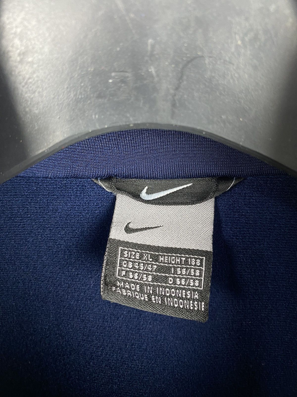 Nike × Vintage Nike Vintage Track Jacket Zip-Up 00s Men size XL Size US XL / EU 56 / 4 - 4 Thumbnail