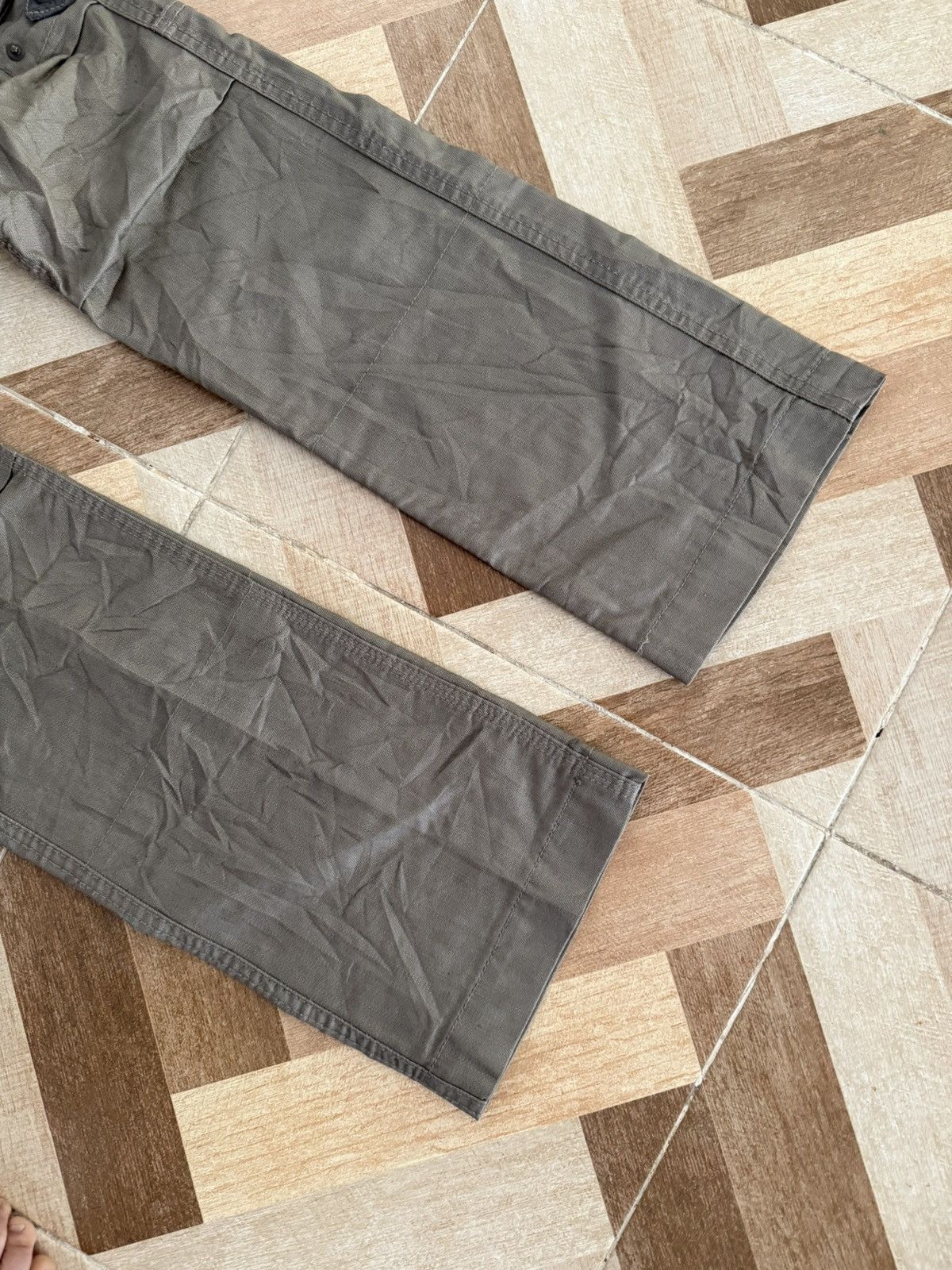 Nicole Club NICOLE CLUB FOR MEN WAX COATED BONDAGE BOOTCUT DENIM Size US 30 / EU 46 - 5 Thumbnail