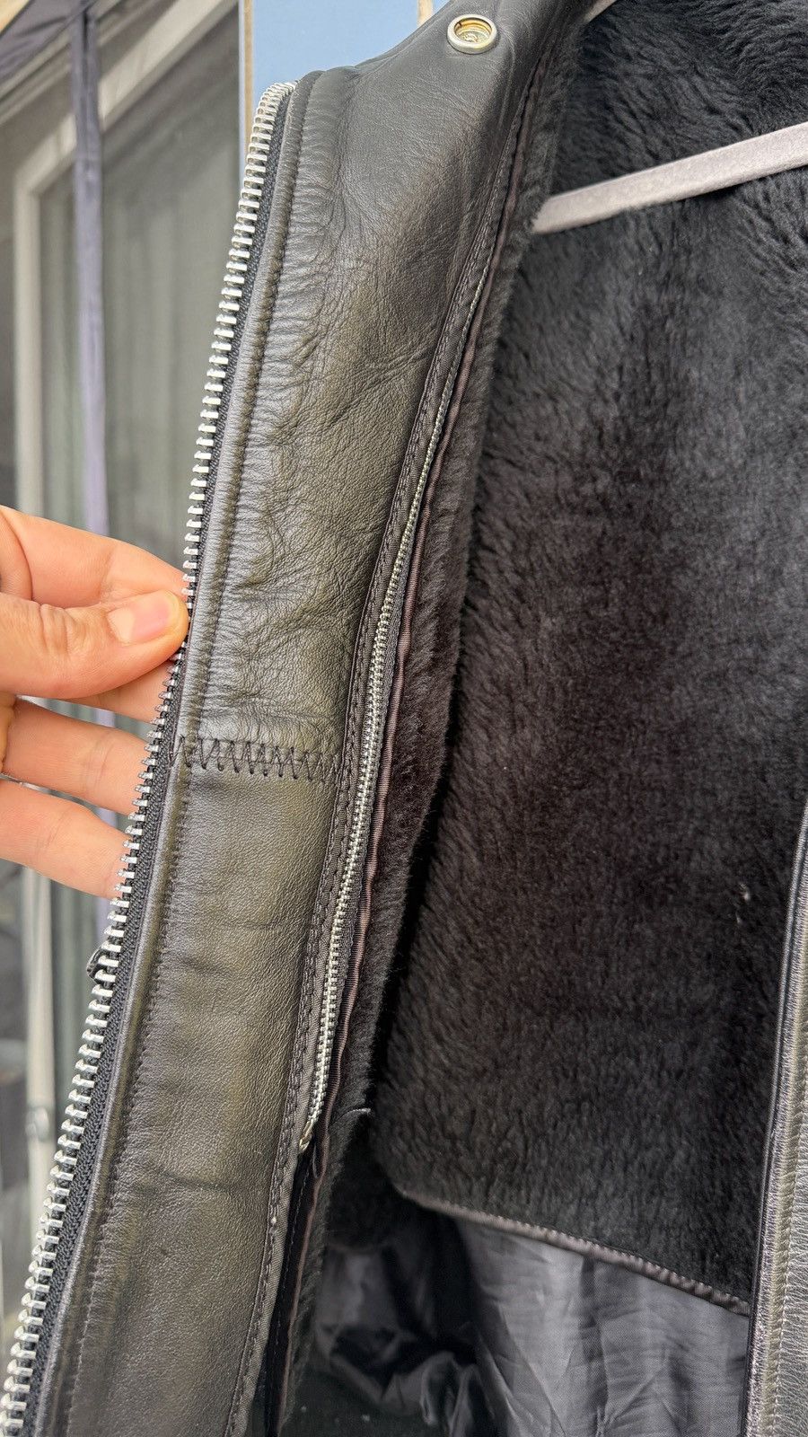 Schott Schott Leather Bomber Jacket with Removable Shearling Lining Size US M / EU 48-50 / 2 - 6 Thumbnail