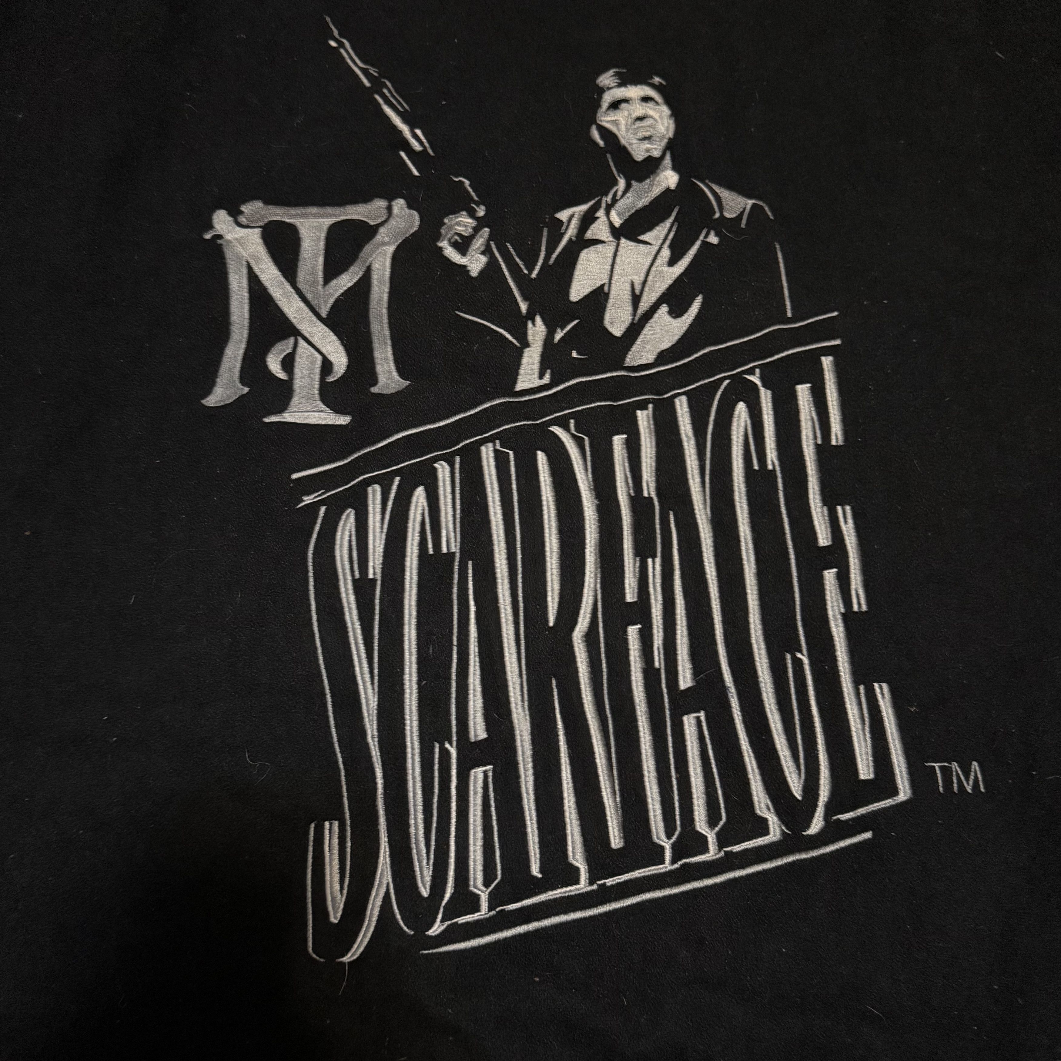 JH Design Vintage Scarface JH Designer Racing Jacket 6XL (Fits 3XL) Size US XXL / EU 58 / 5 - 4 Thumbnail