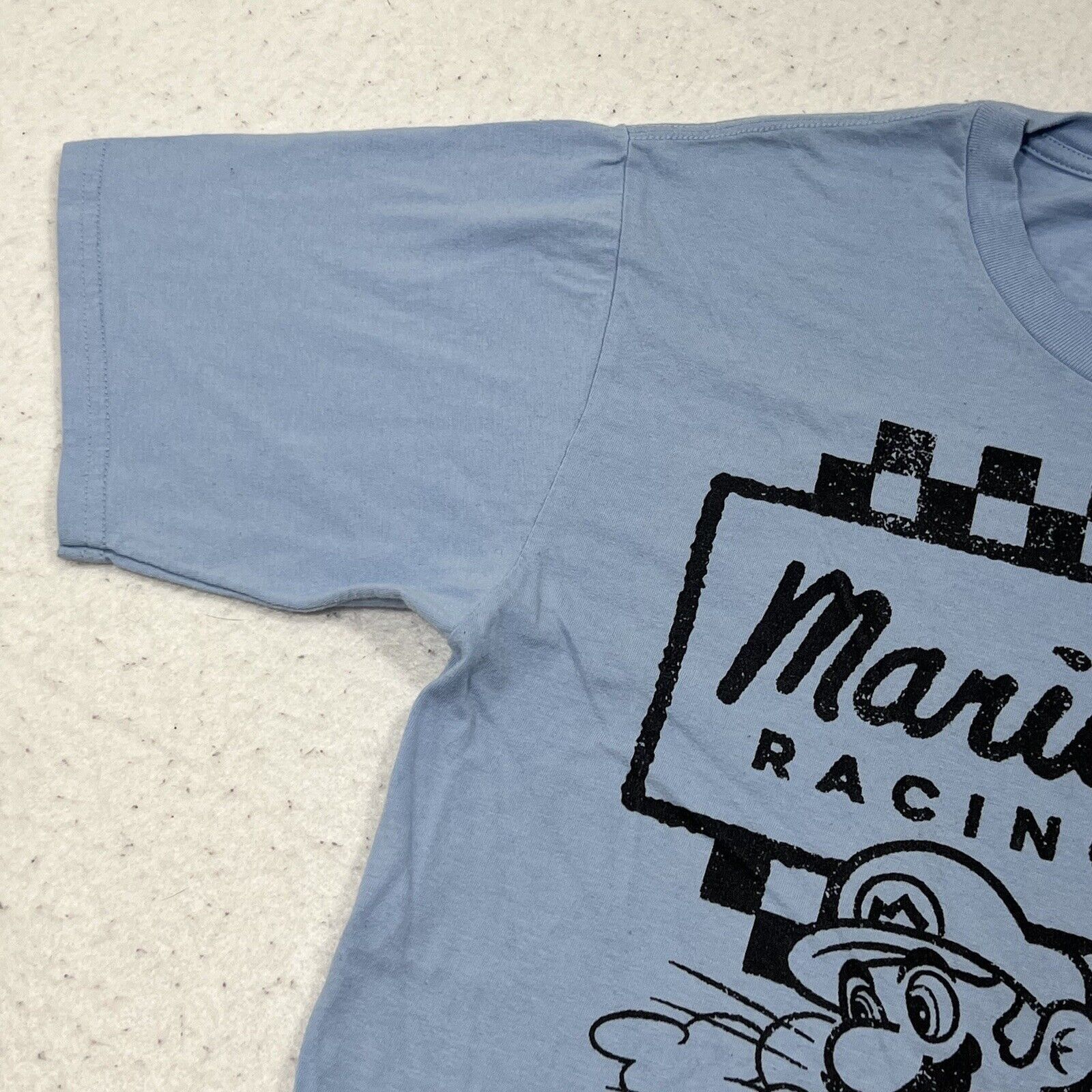 Nintendo Nintendo Small Mario Kart Racing Team Blue Graphic T Shirt Size US S / EU 44-46 / 1 - 6 Thumbnail