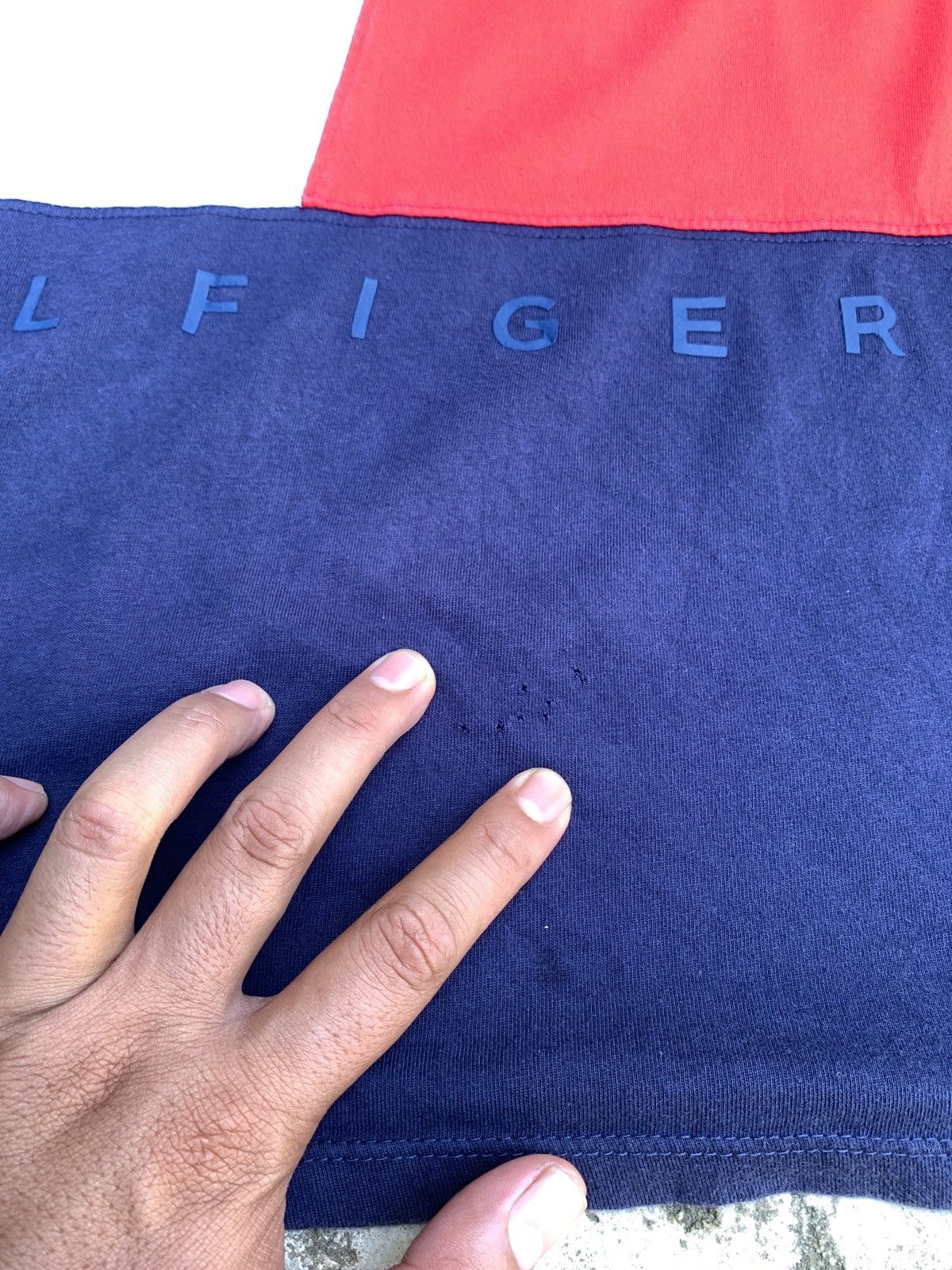 Tommy Hilfiger × Tommy Jeans Tommy Hilfiger Multicolor Big Flag Logo Top Size M / US 6-8 / IT 42-44 - 11 Thumbnail