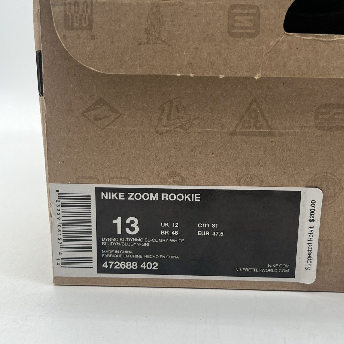 Nike Zoom rookie dynamic blue Size US 13 / EU 46 - 6 Thumbnail