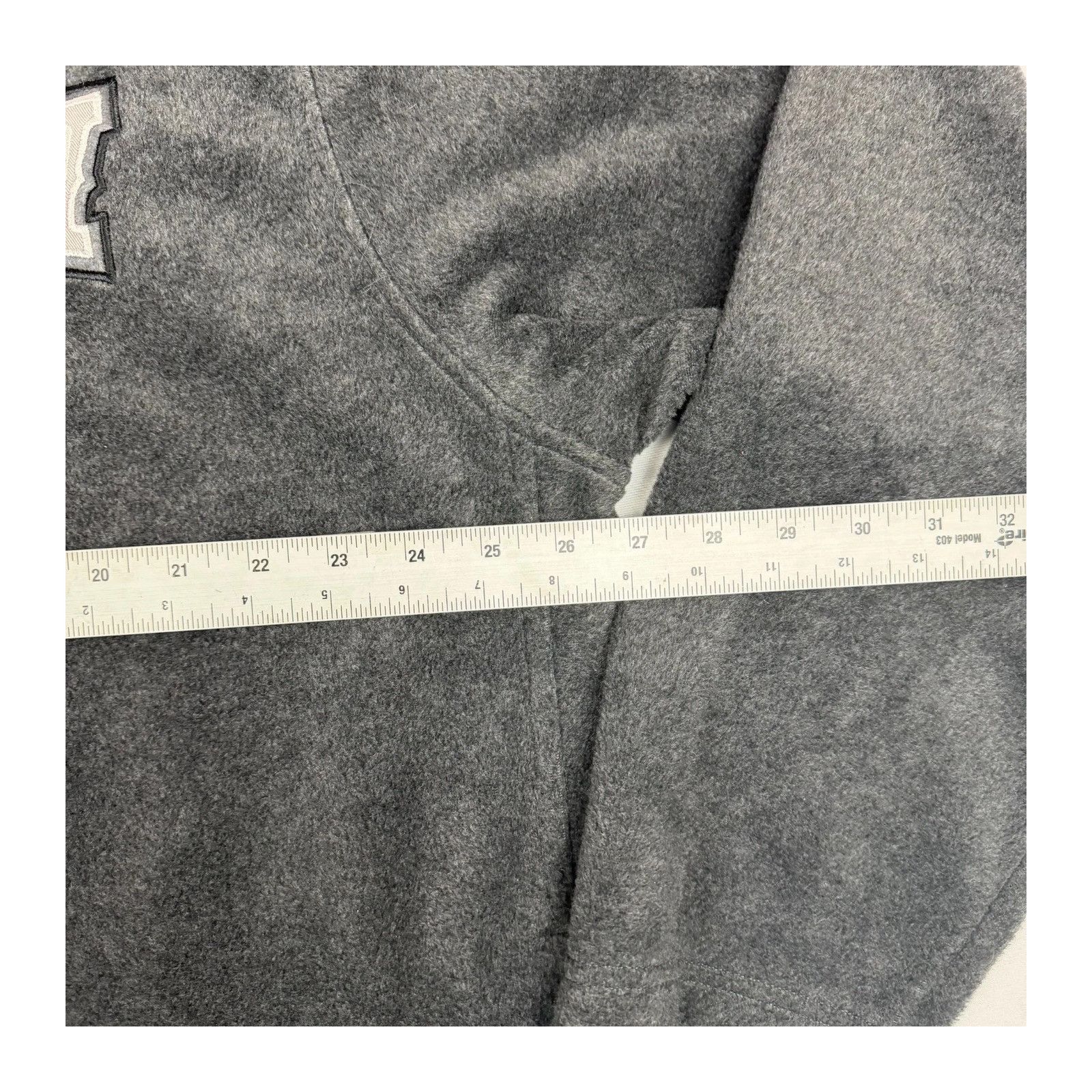 Old Navy Old Navy Vintage Quarter Zip Grey Fleece Sweatshirt Mens 3XL Size US XXL / EU 58 / 5 - 4 Thumbnail