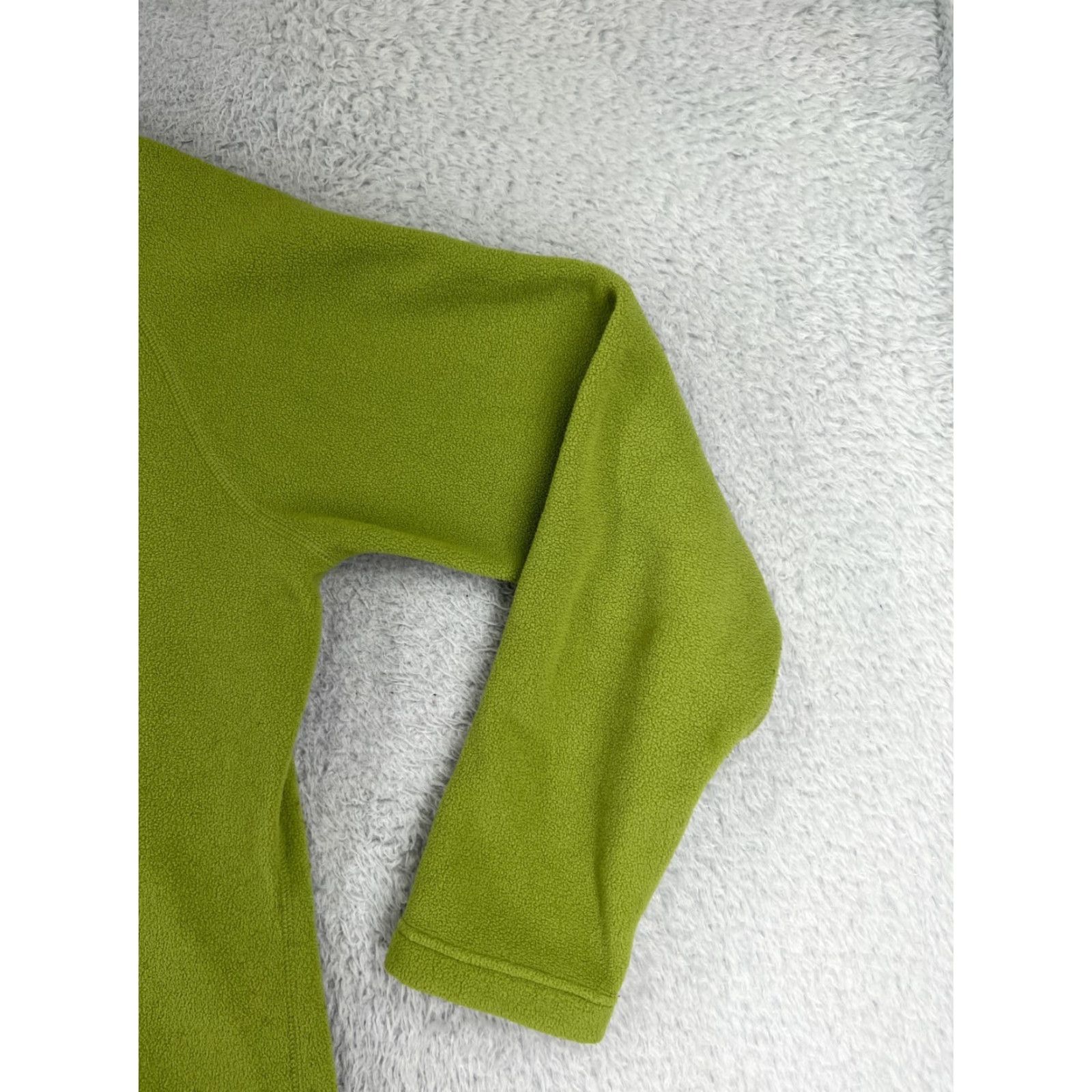 The North Face The North Face Sweater Womens Extra Large Green Crop 100% Polyester Fleece Size XL / US 12-14 / IT 48-50 - 4 Thumbnail