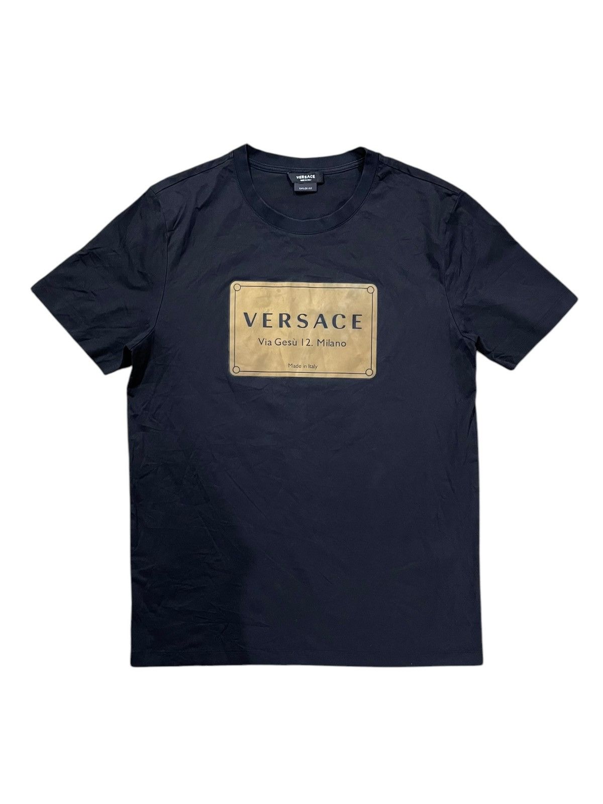 Versace VERSACE Signage Patches Tee Size US M / EU 48-50 / 2 - 1 Thumbnail