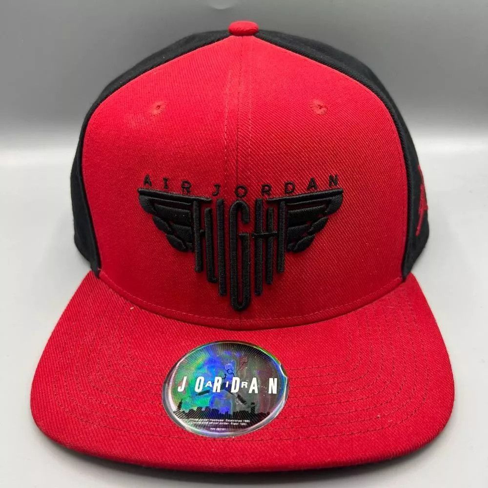 Jordan Brand Air Jordan Flight Hat Men Embroidered Jumpman Snap Back Cap Size ONE SIZE - 1 Thumbnail