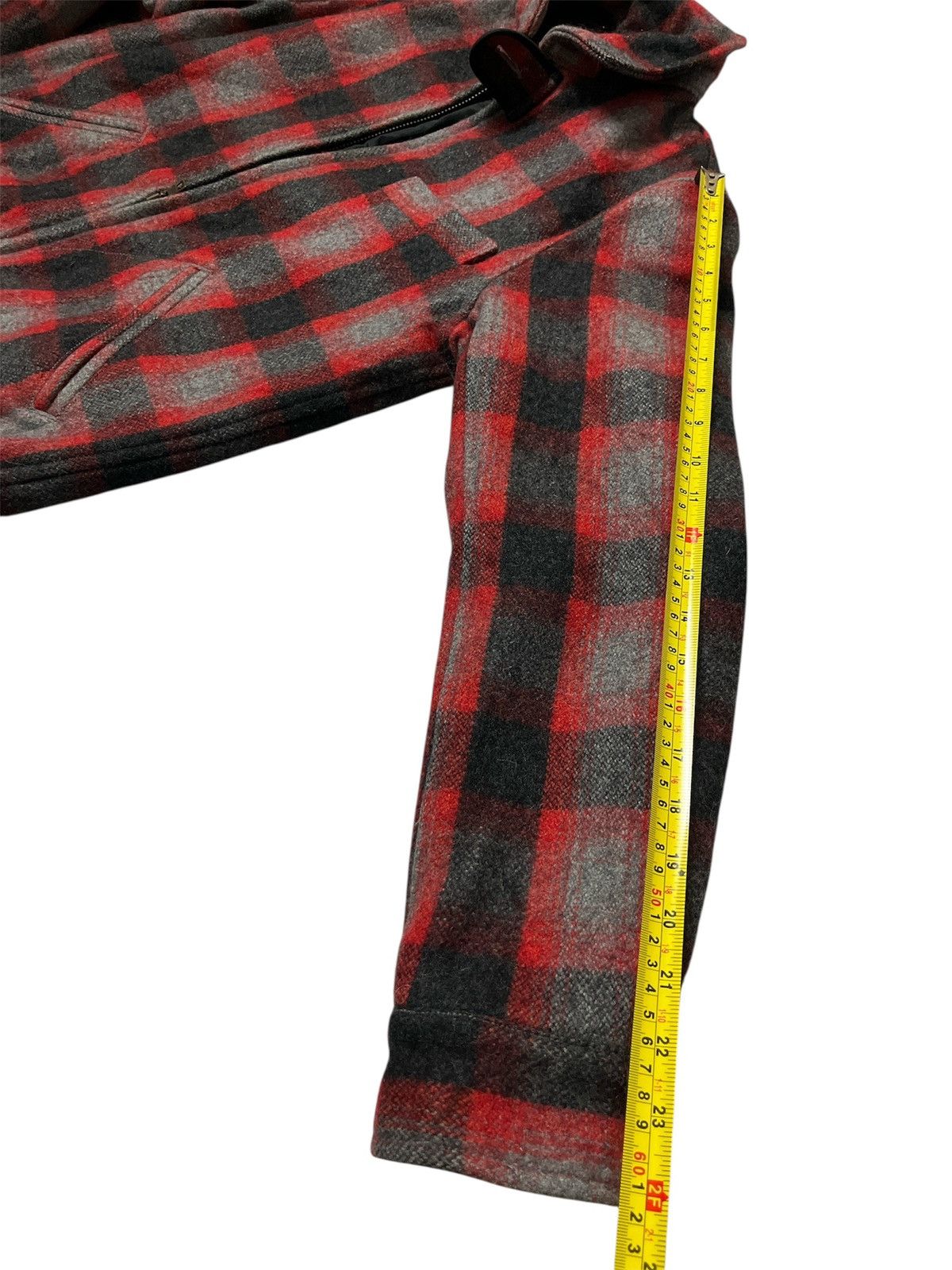 未使用 Wtaps Grease jacket S Wool Melton WTAPS 09AW Melton Wool Grease Red Jacket