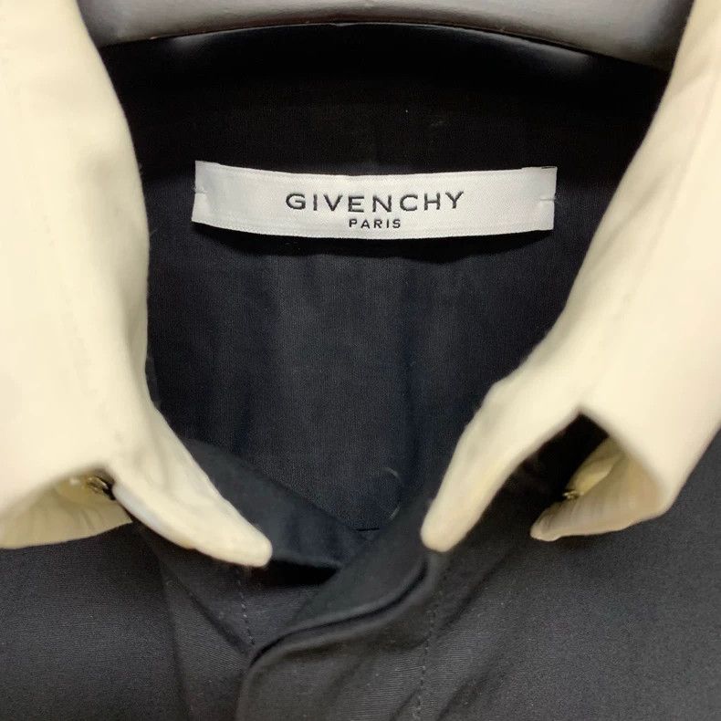 Givenchy Givenchy Size 38Dark Collar Shirt 2506-Nextarrow Size US XL / EU 56 / 4 - 2 Thumbnail
